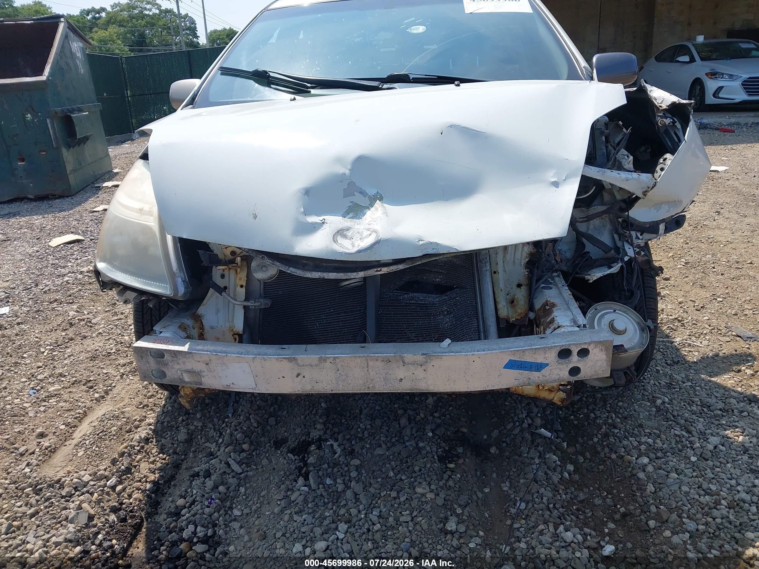2008 Toyota Prius White vin: JTDKB20U983344129