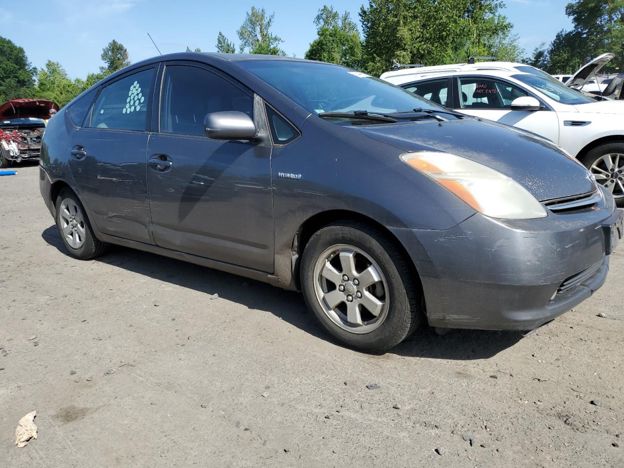2008 Toyota Prius Charcoal vin: JTDKB20U983344499