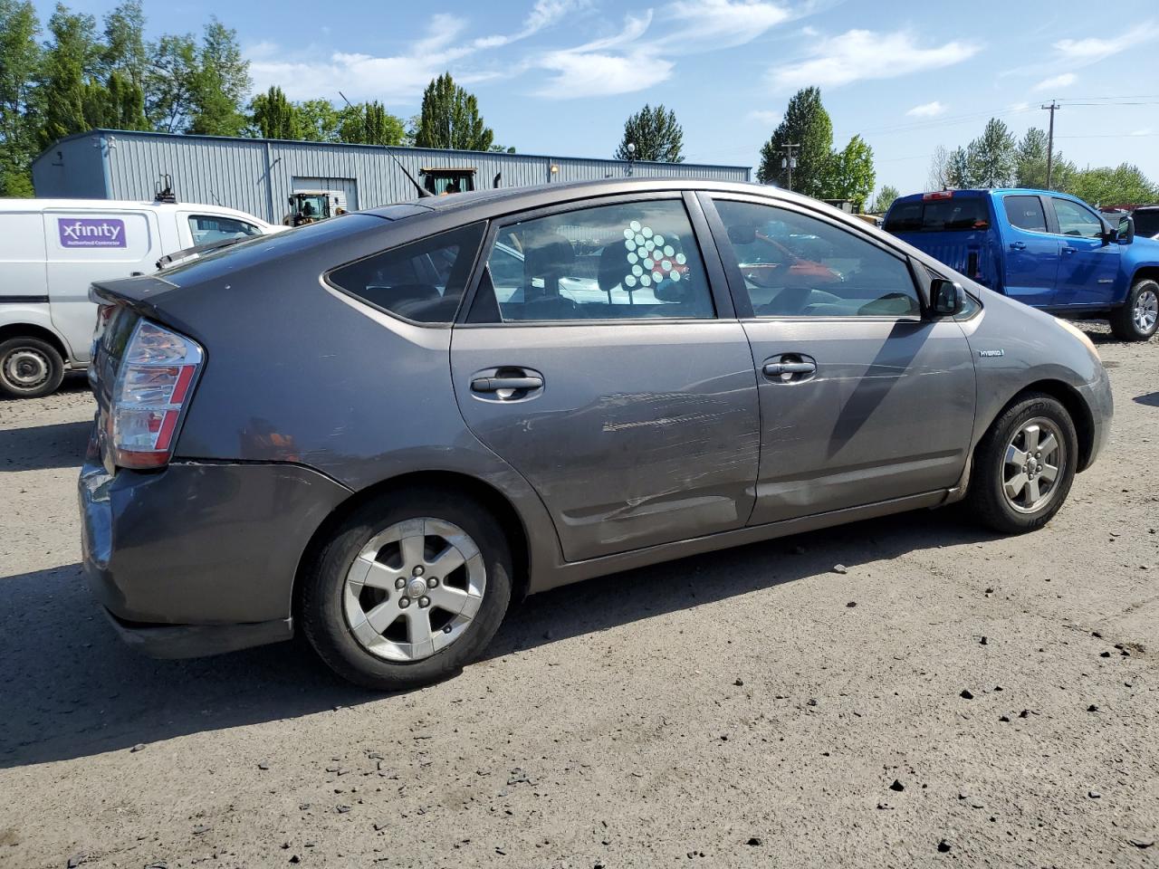 2008 Toyota Prius Charcoal vin: JTDKB20U983344499