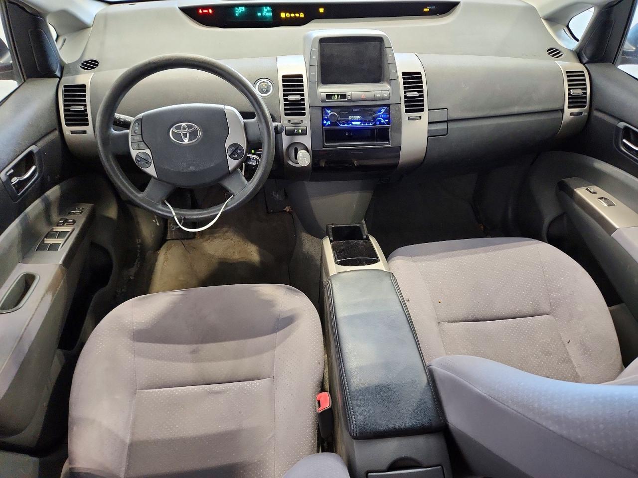 2008 Toyota Prius Base Red vin: JTDKB20U983346690