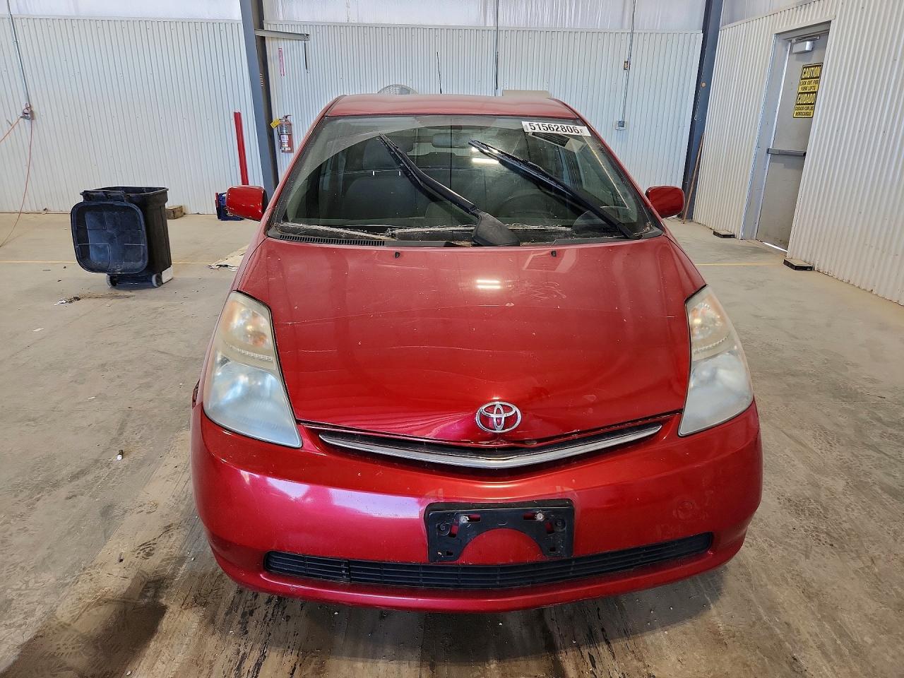 2008 Toyota Prius Base Red vin: JTDKB20U983346690