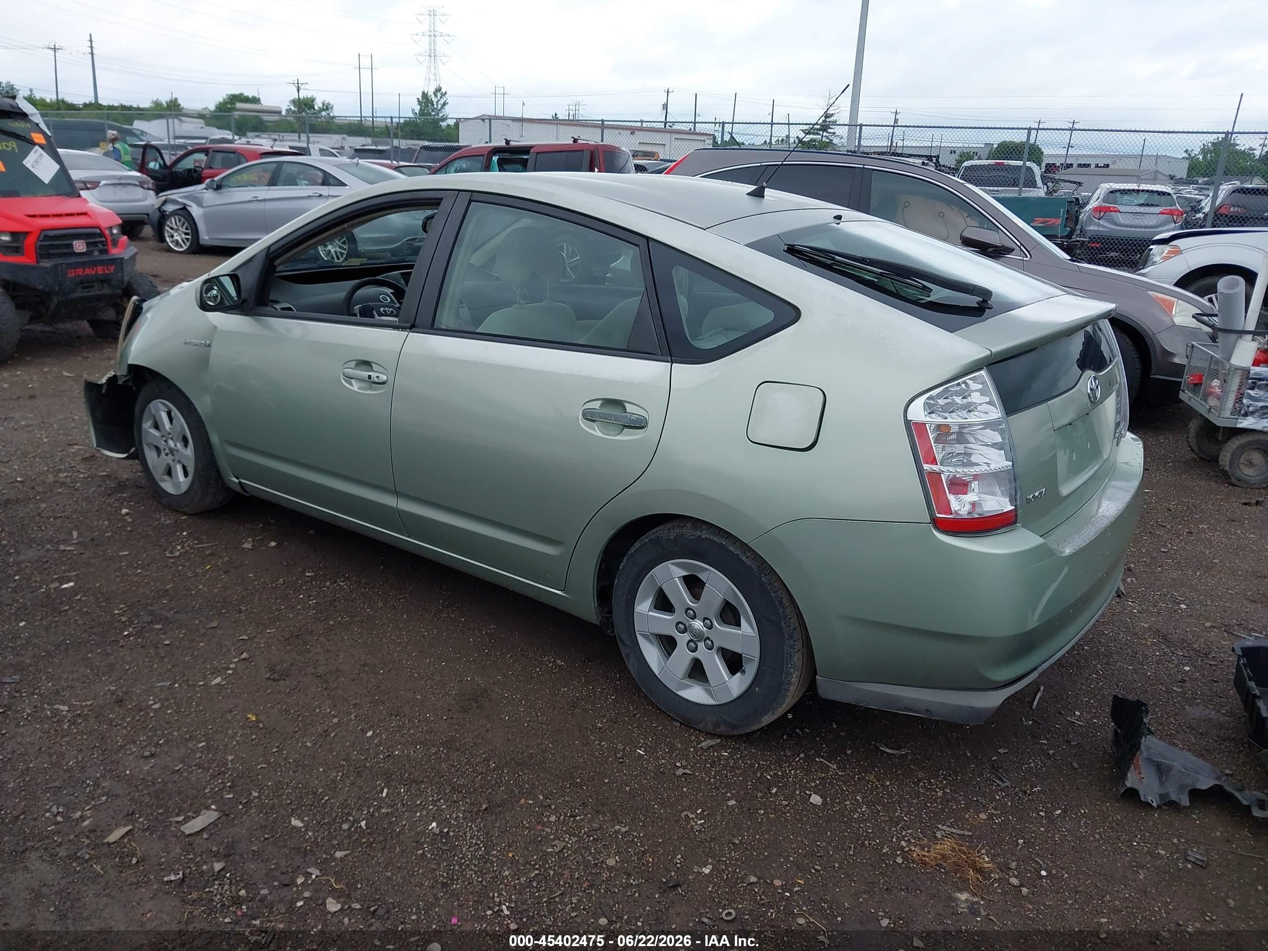 2008 Toyota Prius   Бирюзовый vin: JTDKB20U983347032