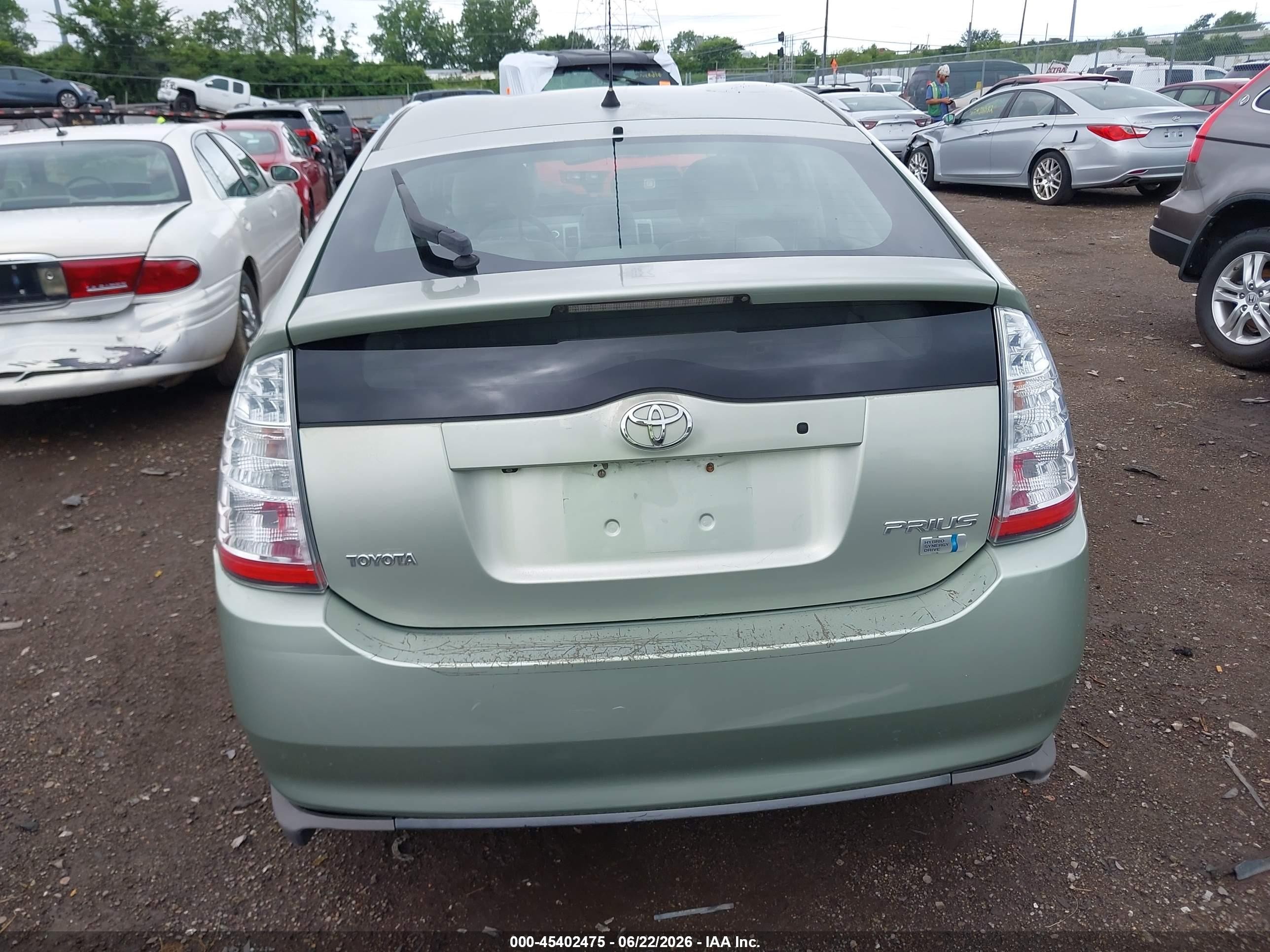 2008 Toyota Prius   Бирюзовый vin: JTDKB20U983347032