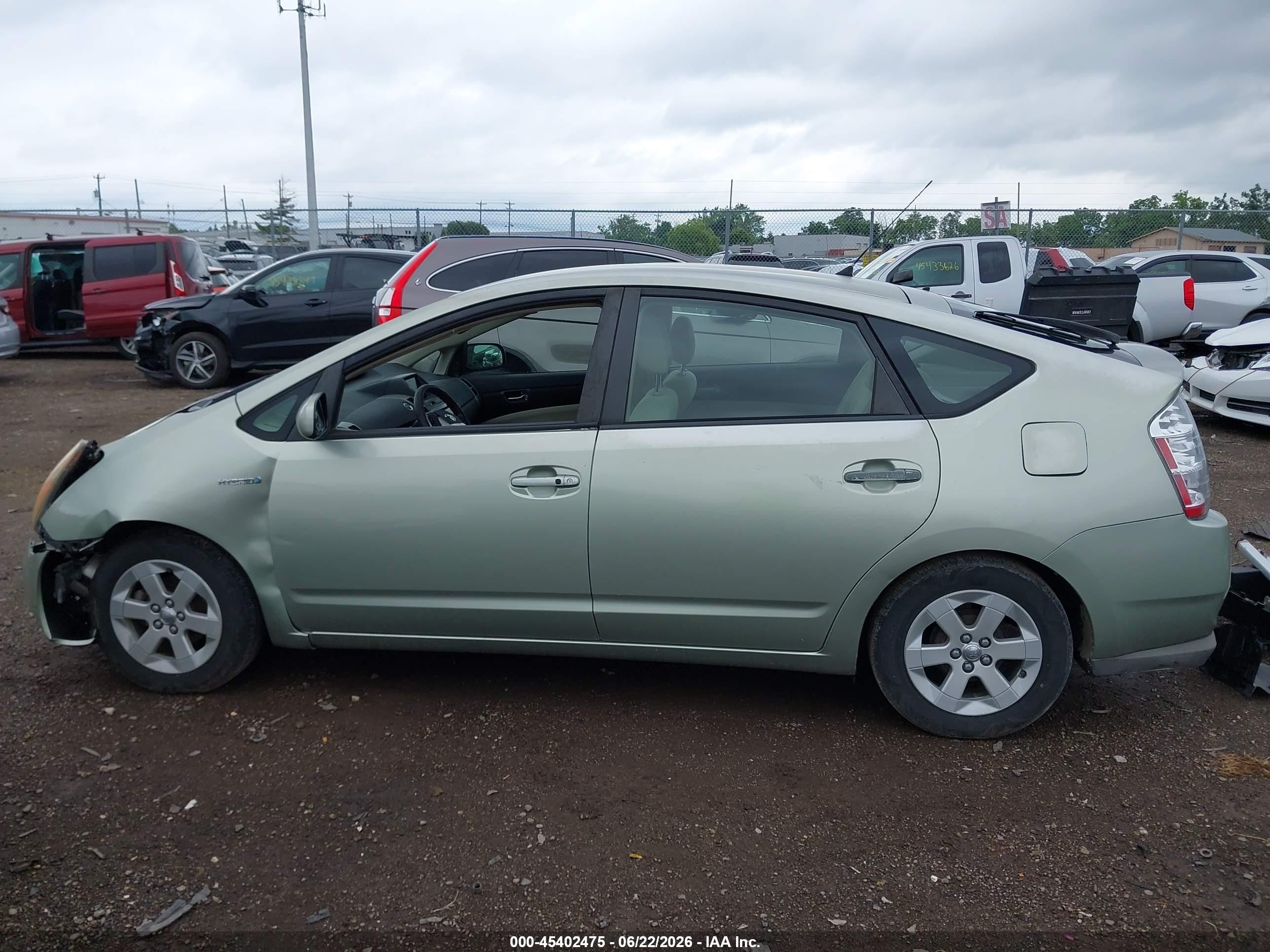 2008 Toyota Prius   Бирюзовый vin: JTDKB20U983347032