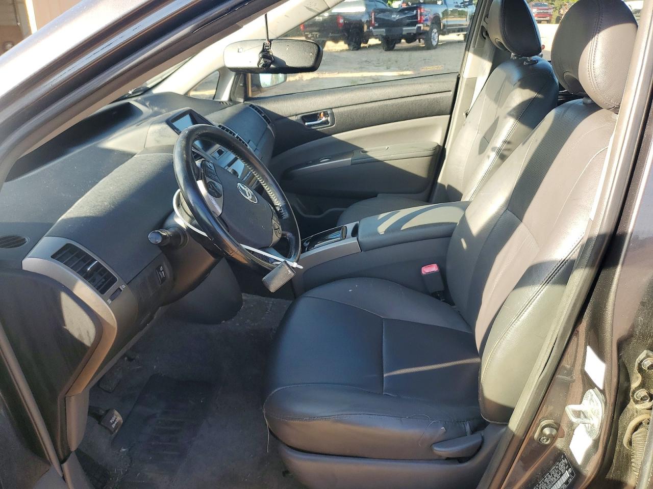 2008 Toyota Prius Base Gray vin: JTDKB20U983349394