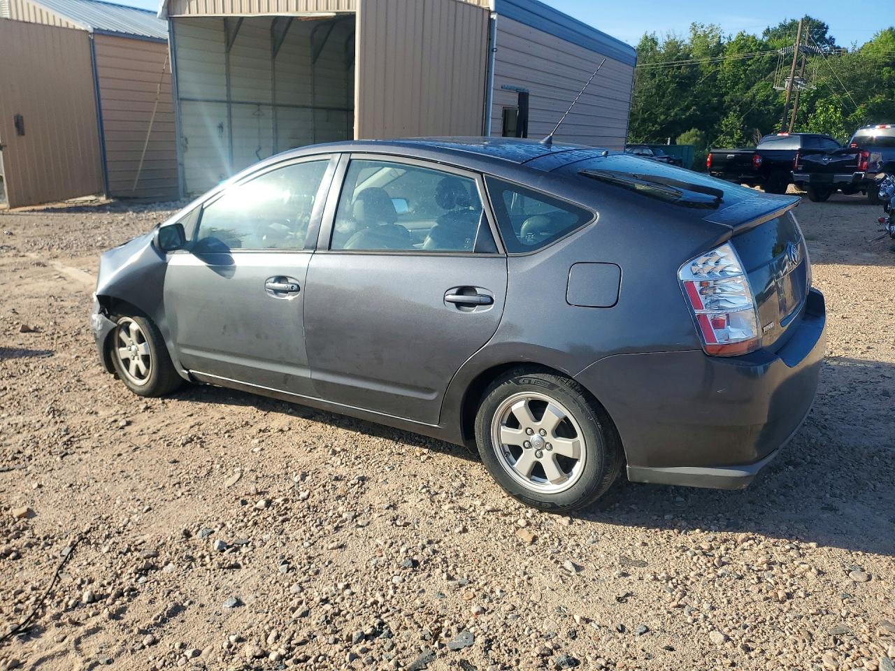 2008 Toyota Prius Base Gray vin: JTDKB20U983349394