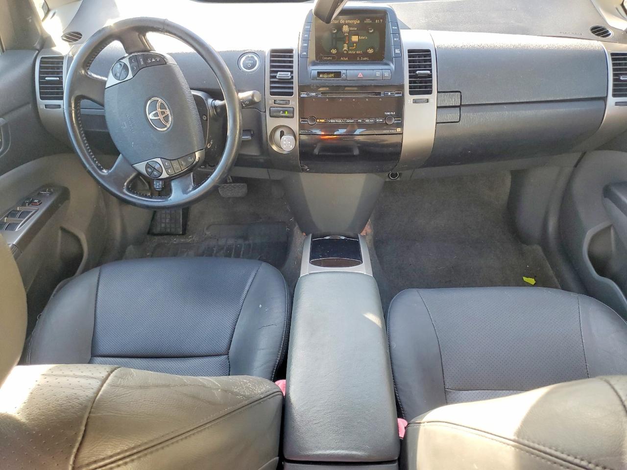 2008 Toyota Prius Base Gray vin: JTDKB20U983349394