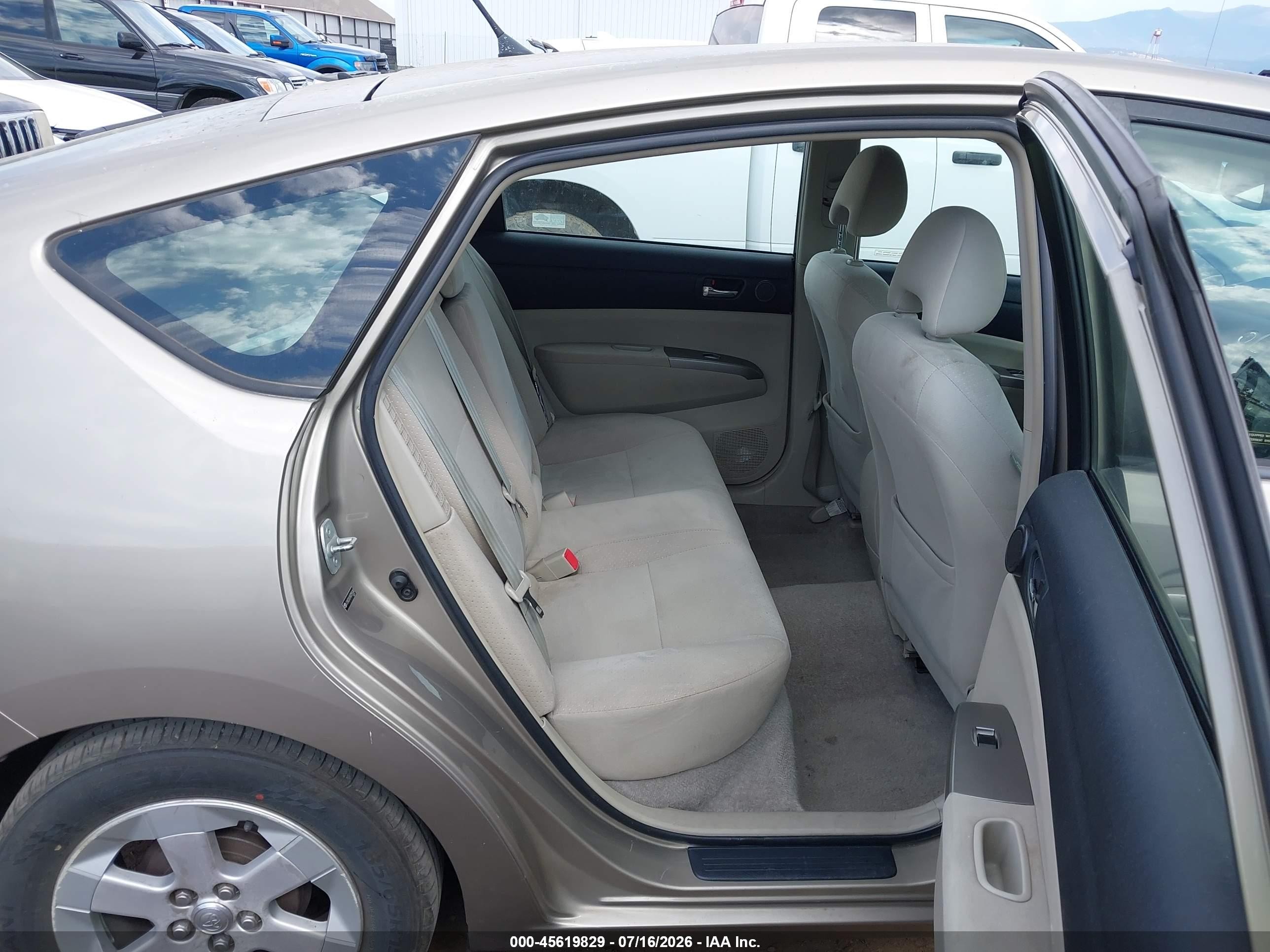 2008 Toyota Prius   Brown vin: JTDKB20U983355048