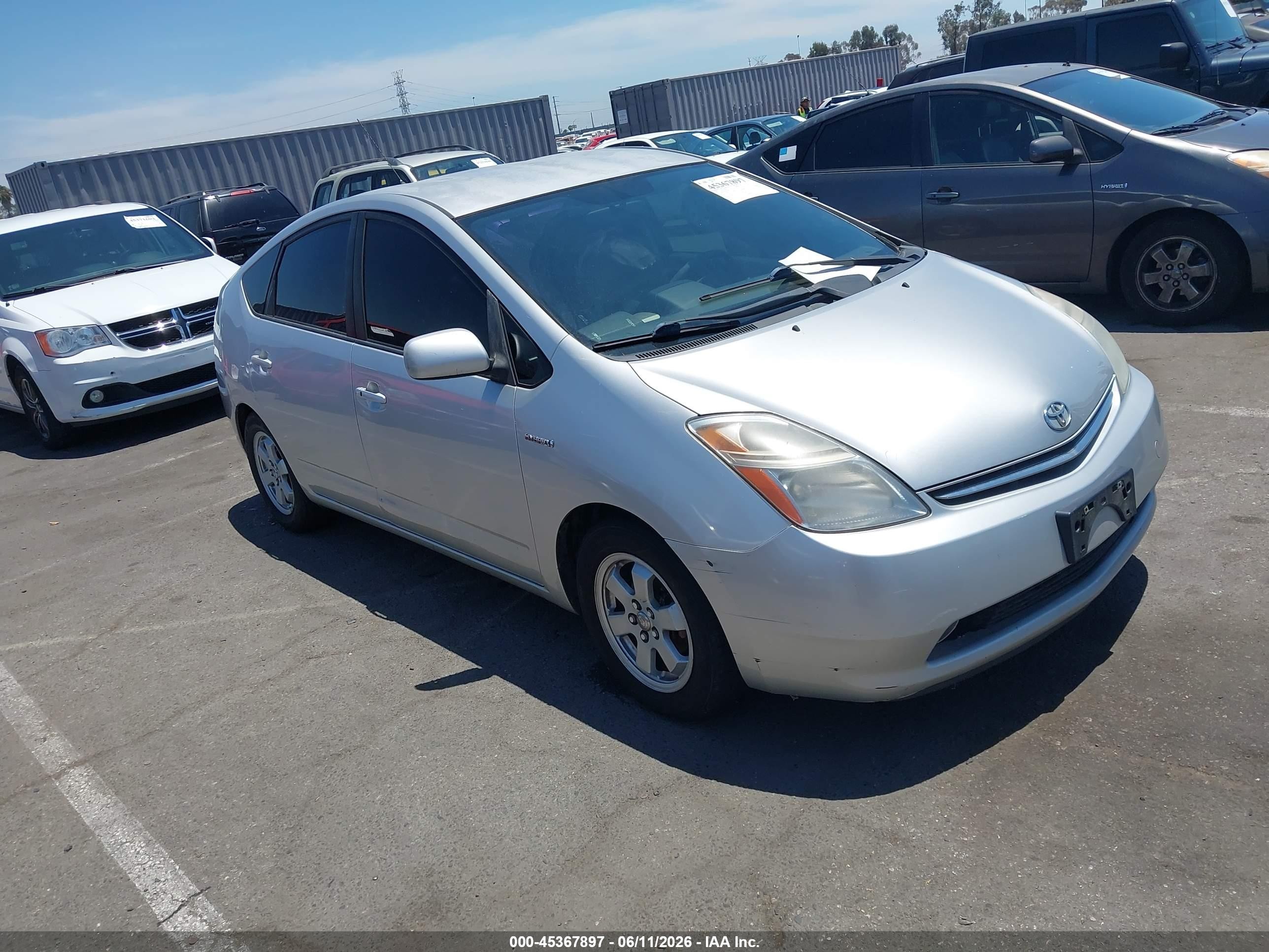 2008 Toyota Prius   Silver vin: JTDKB20U983363506