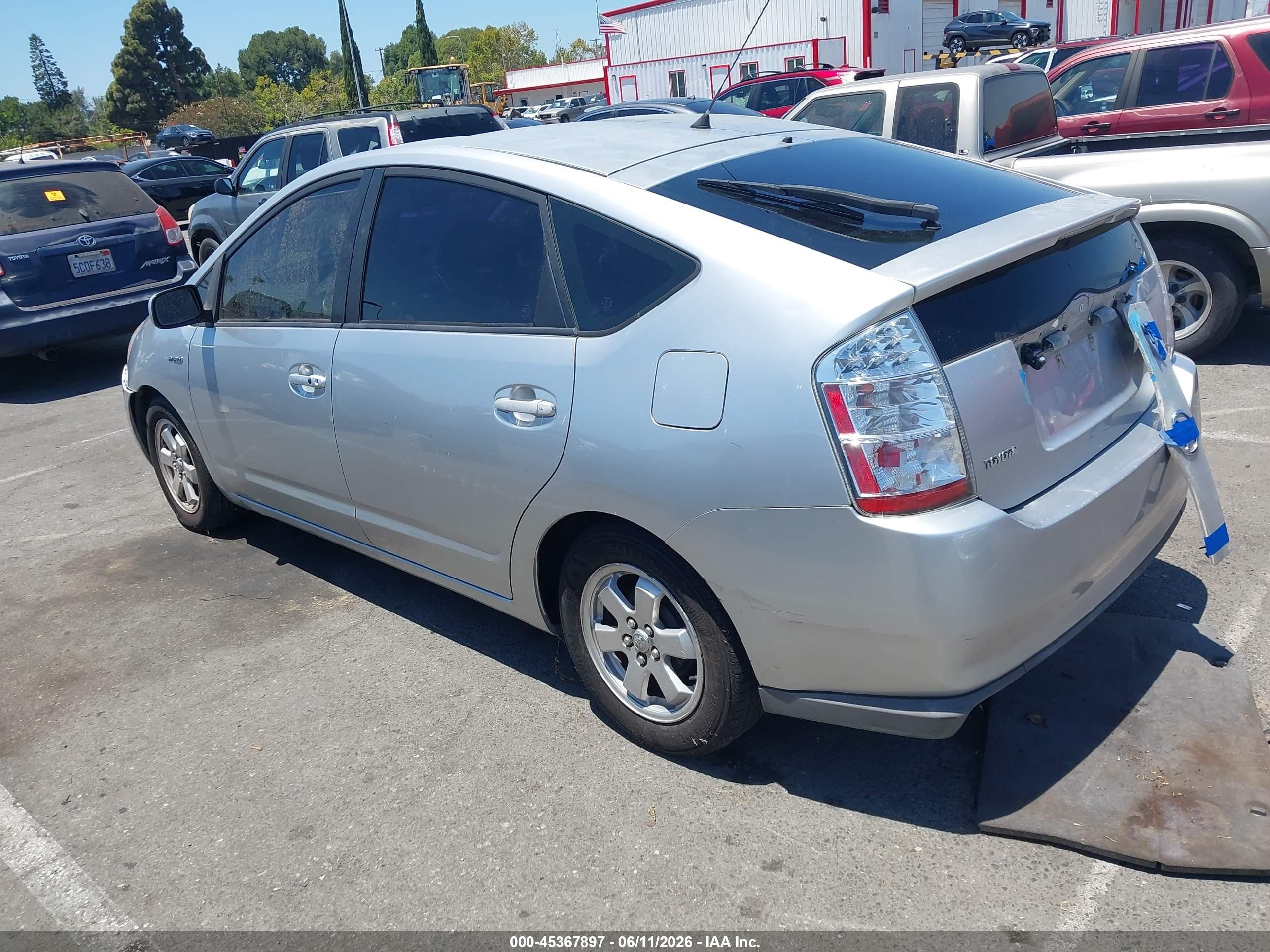 2008 Toyota Prius   Silver vin: JTDKB20U983363506