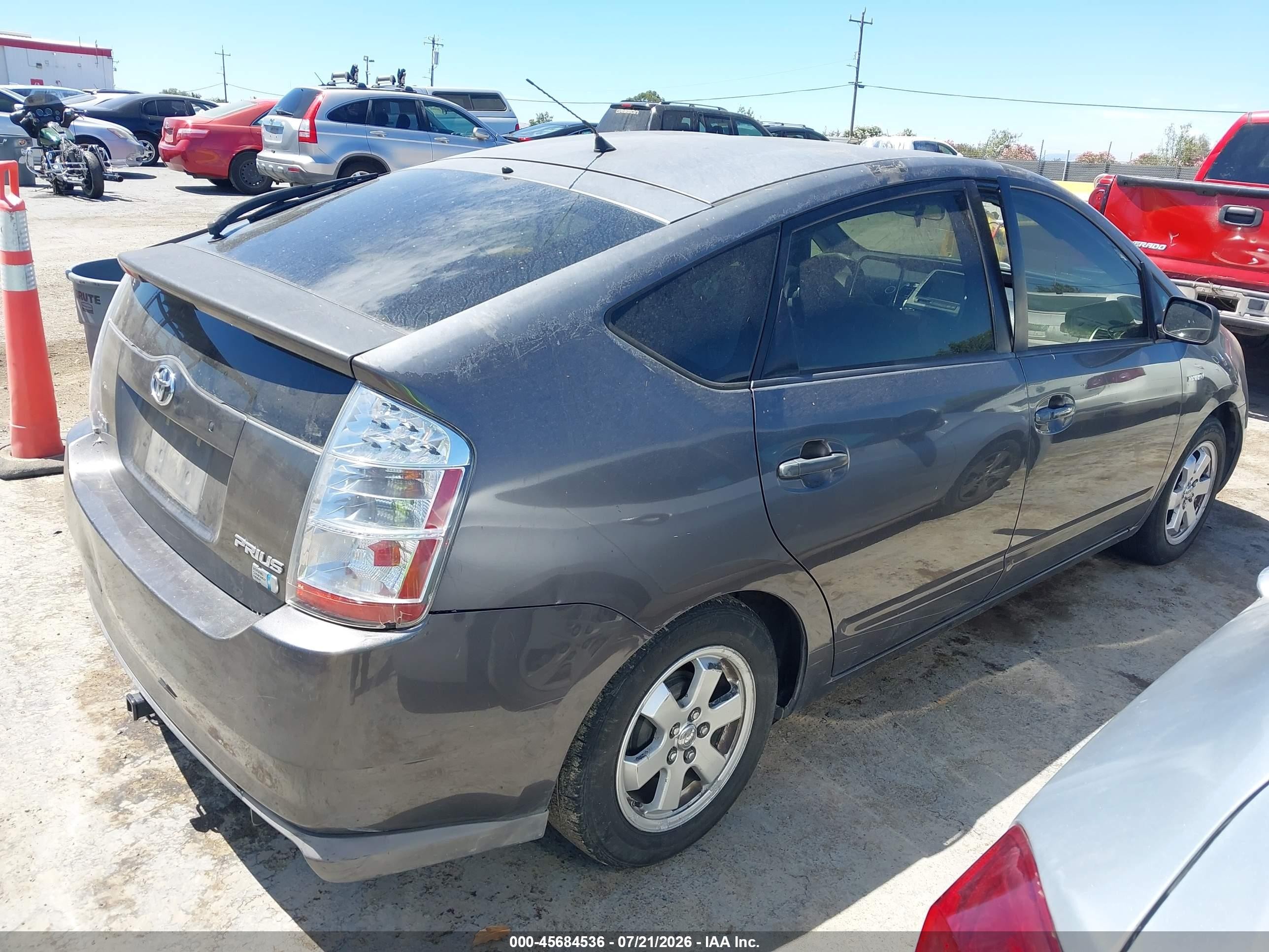 2008 Toyota Prius   Gray vin: JTDKB20U983364980