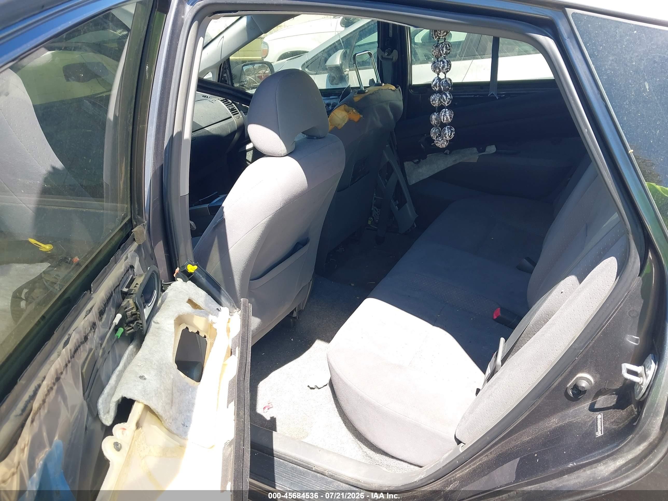 2008 Toyota Prius   Gray vin: JTDKB20U983364980