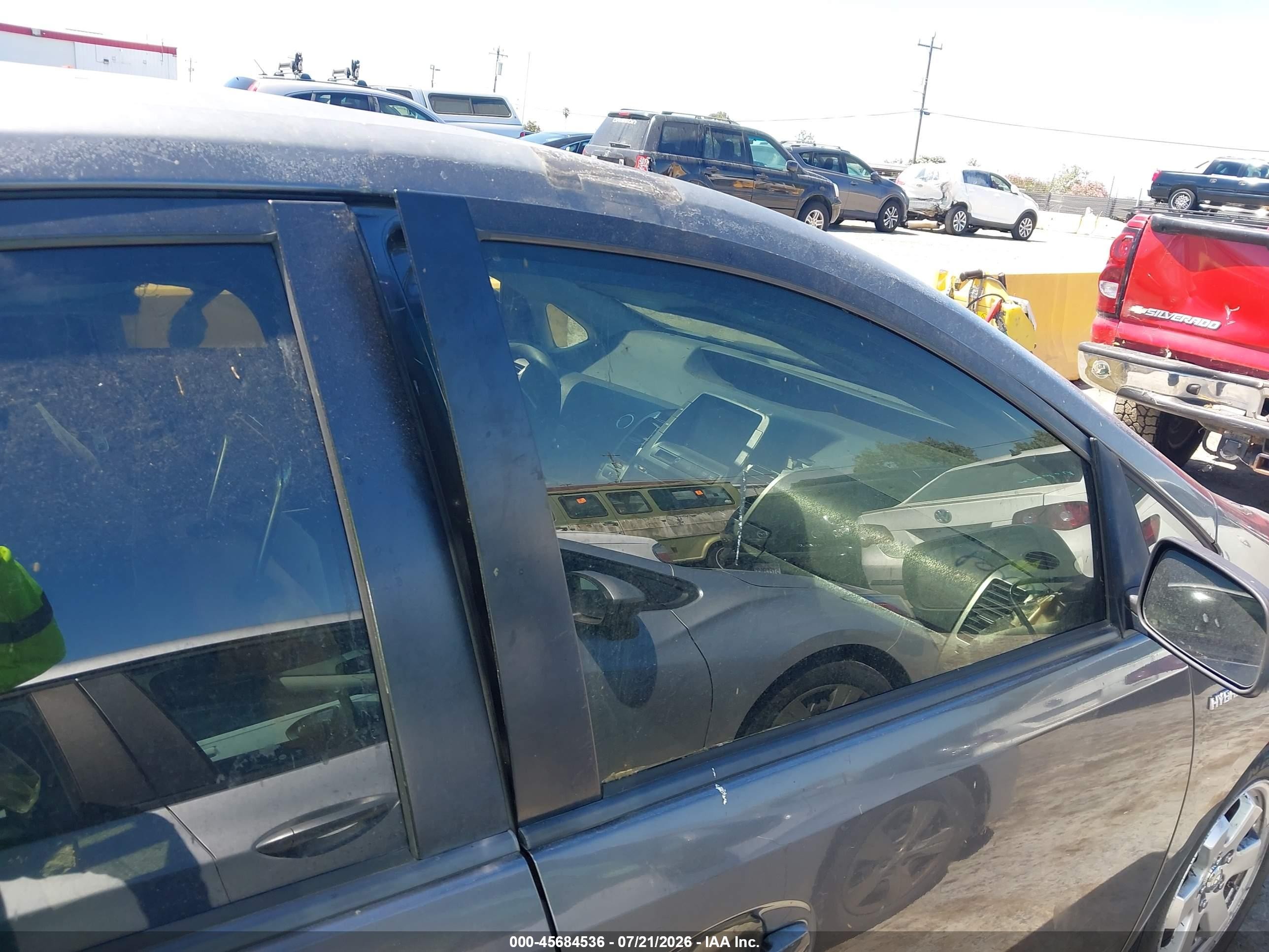 2008 Toyota Prius   Gray vin: JTDKB20U983364980