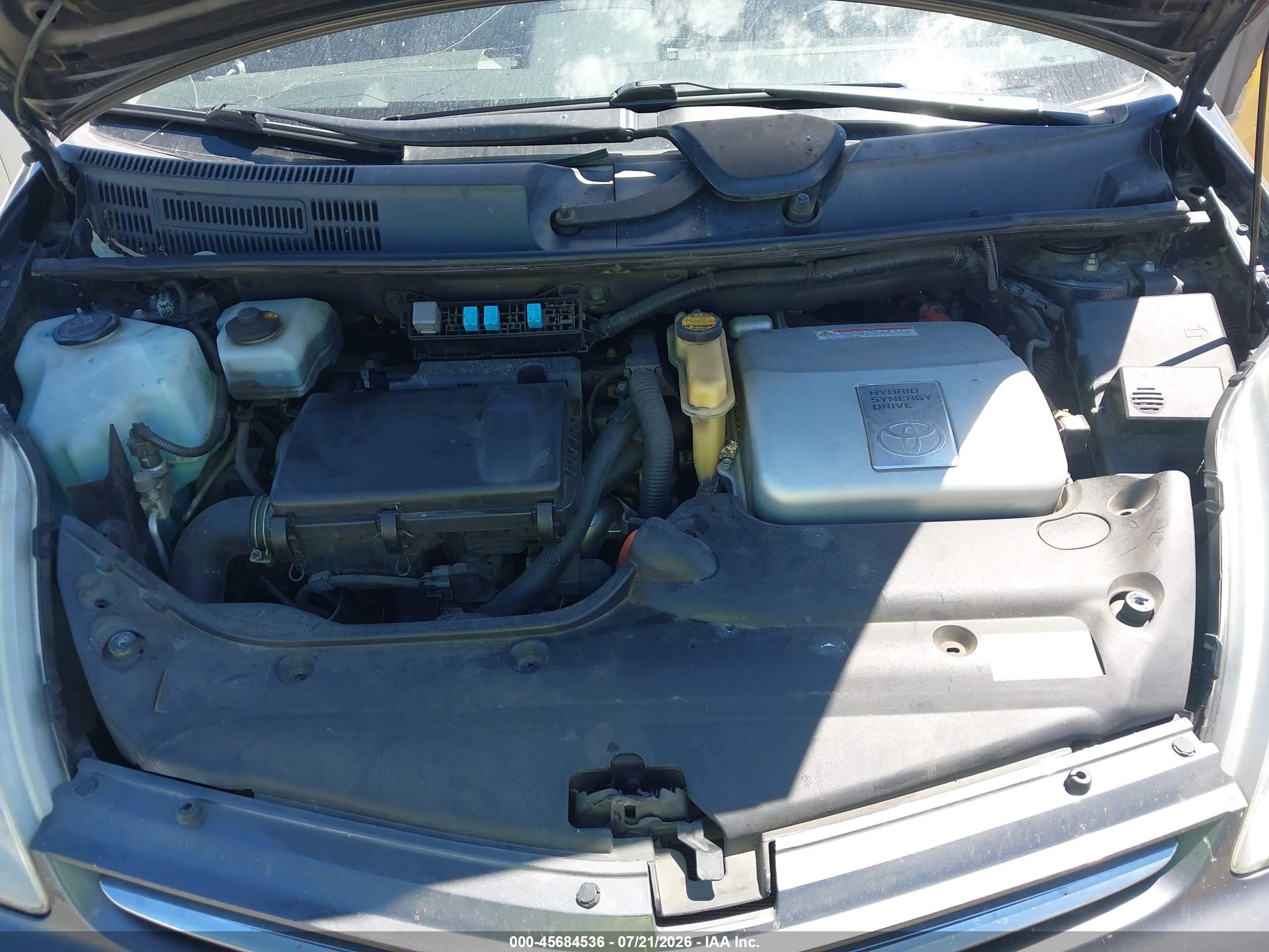 2008 Toyota Prius   Gray vin: JTDKB20U983364980