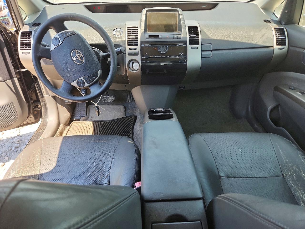 2008 Toyota Prius Base Gray vin: JTDKB20U983366874