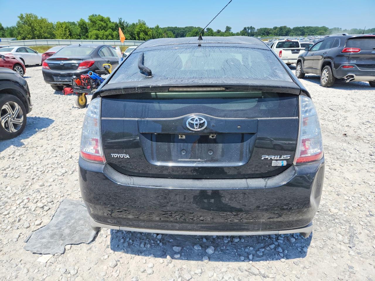 2008 Toyota Prius Base Gray vin: JTDKB20U983366874