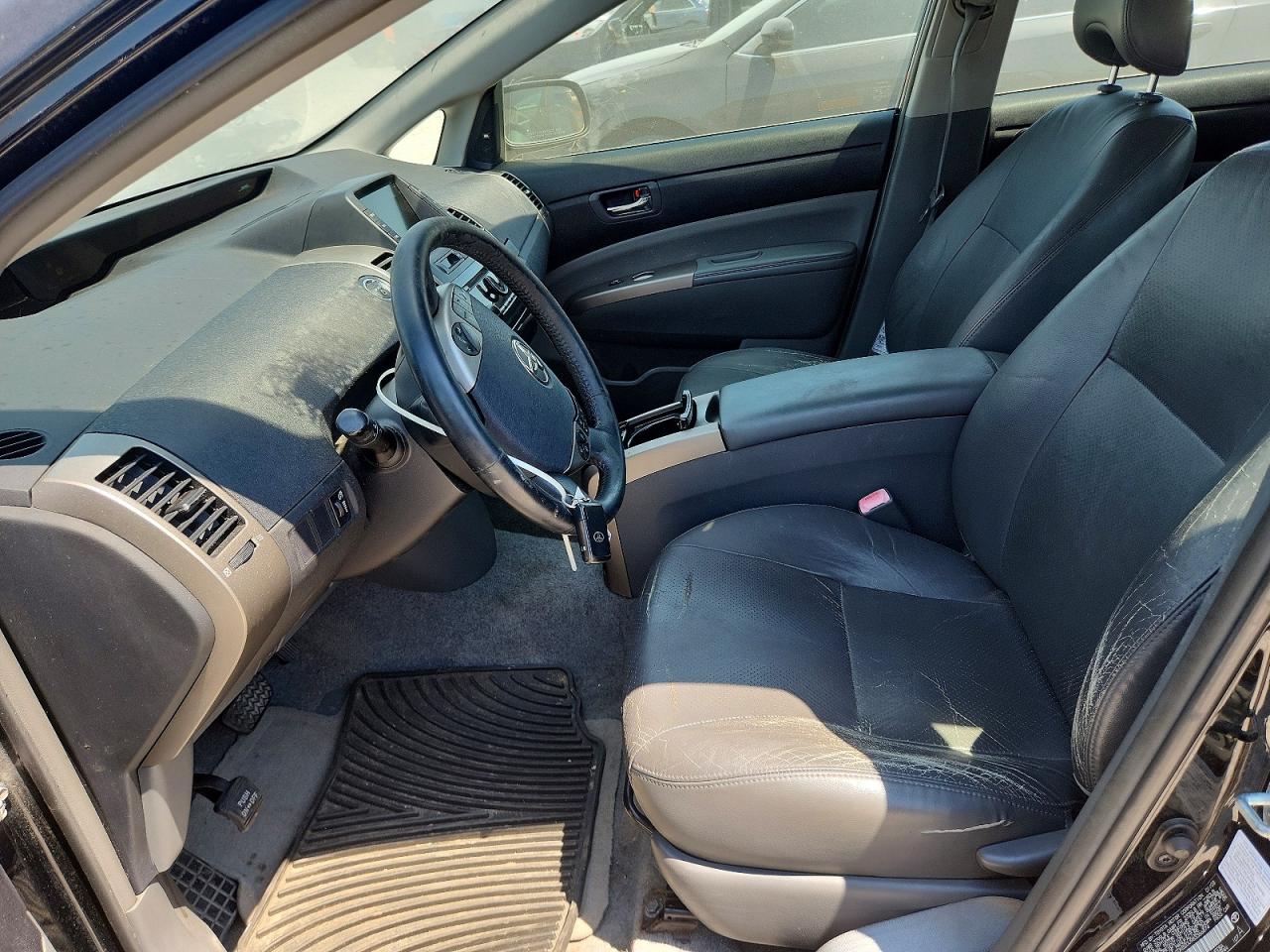 2008 Toyota Prius Base Gray vin: JTDKB20U983366874