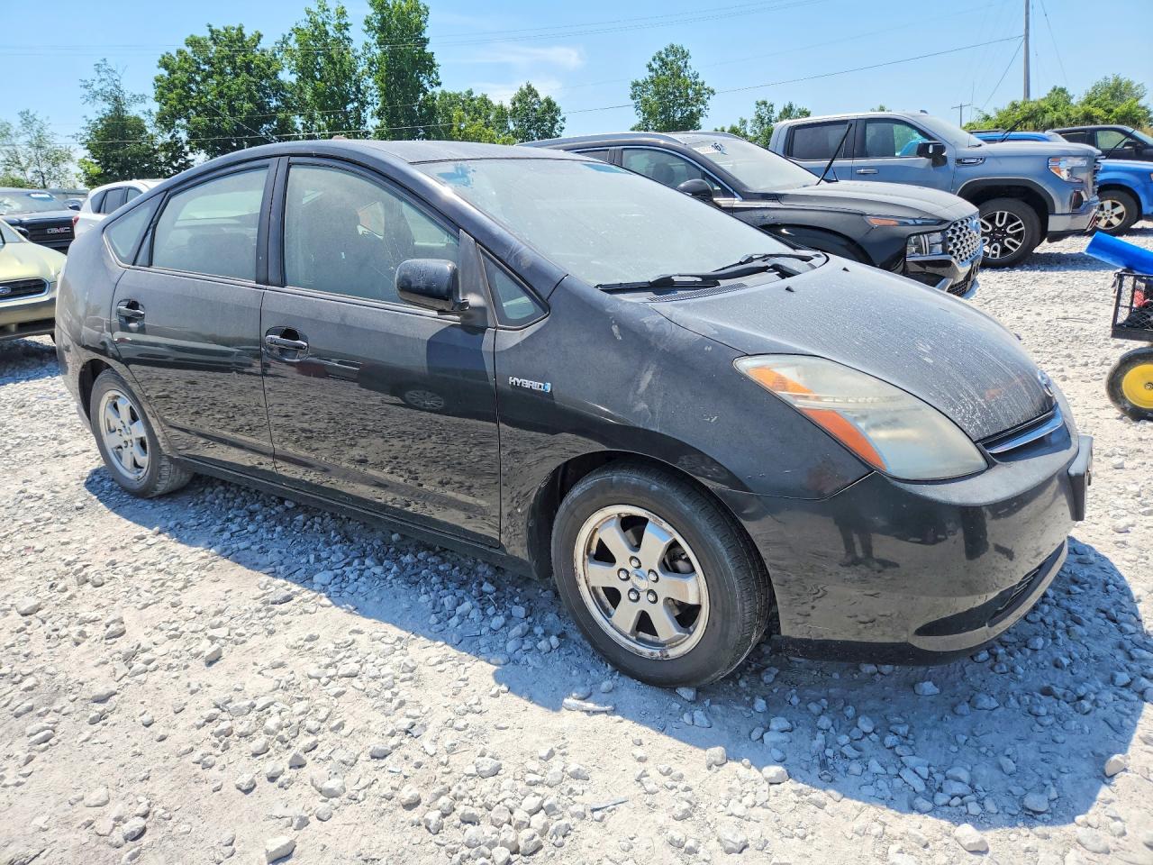 2008 Toyota Prius Base Gray vin: JTDKB20U983366874