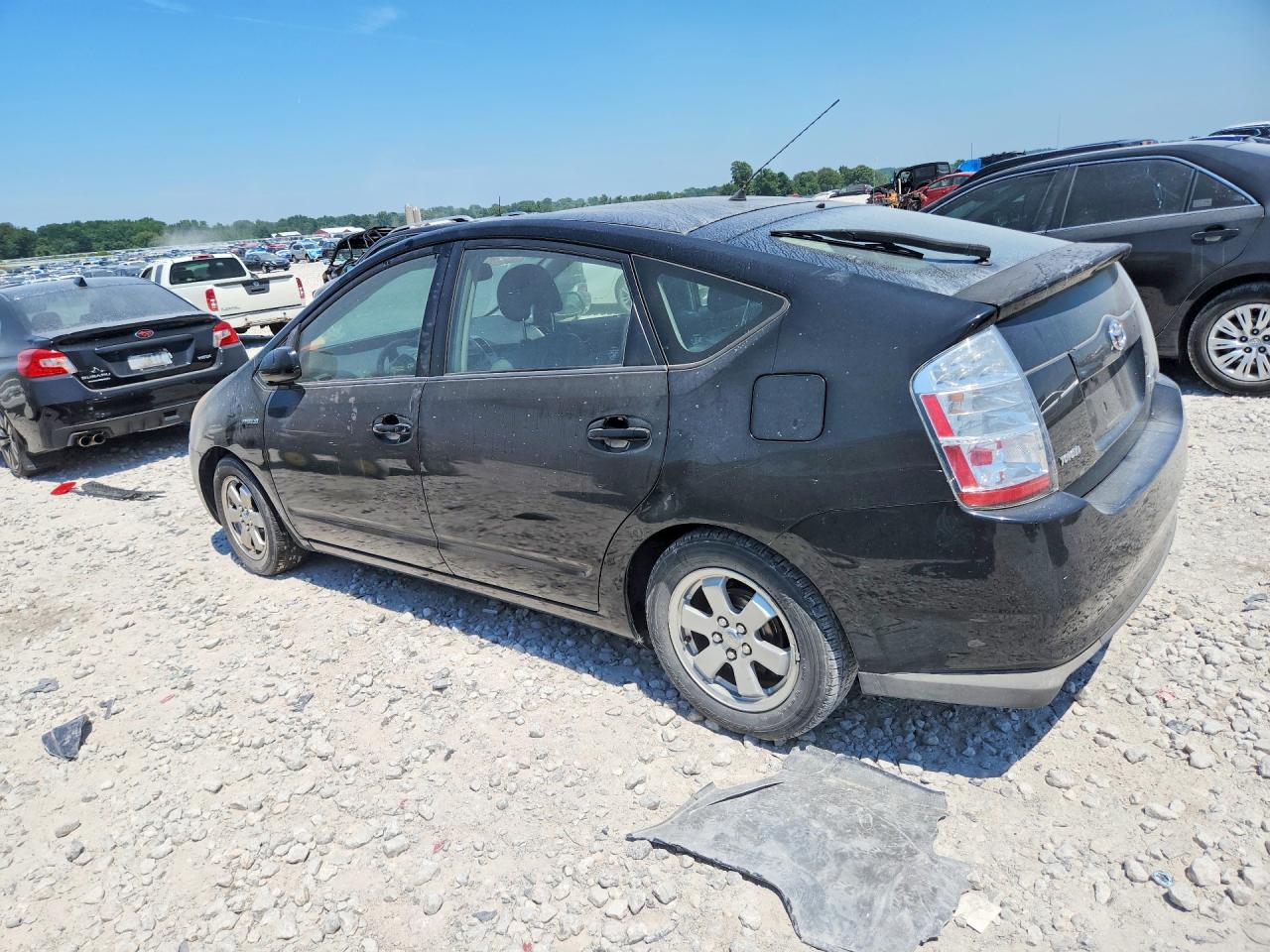 2008 Toyota Prius Base Gray vin: JTDKB20U983366874