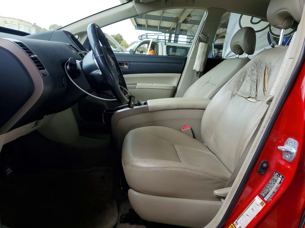2008 Toyota Prius Touring Red vin: JTDKB20U983367152