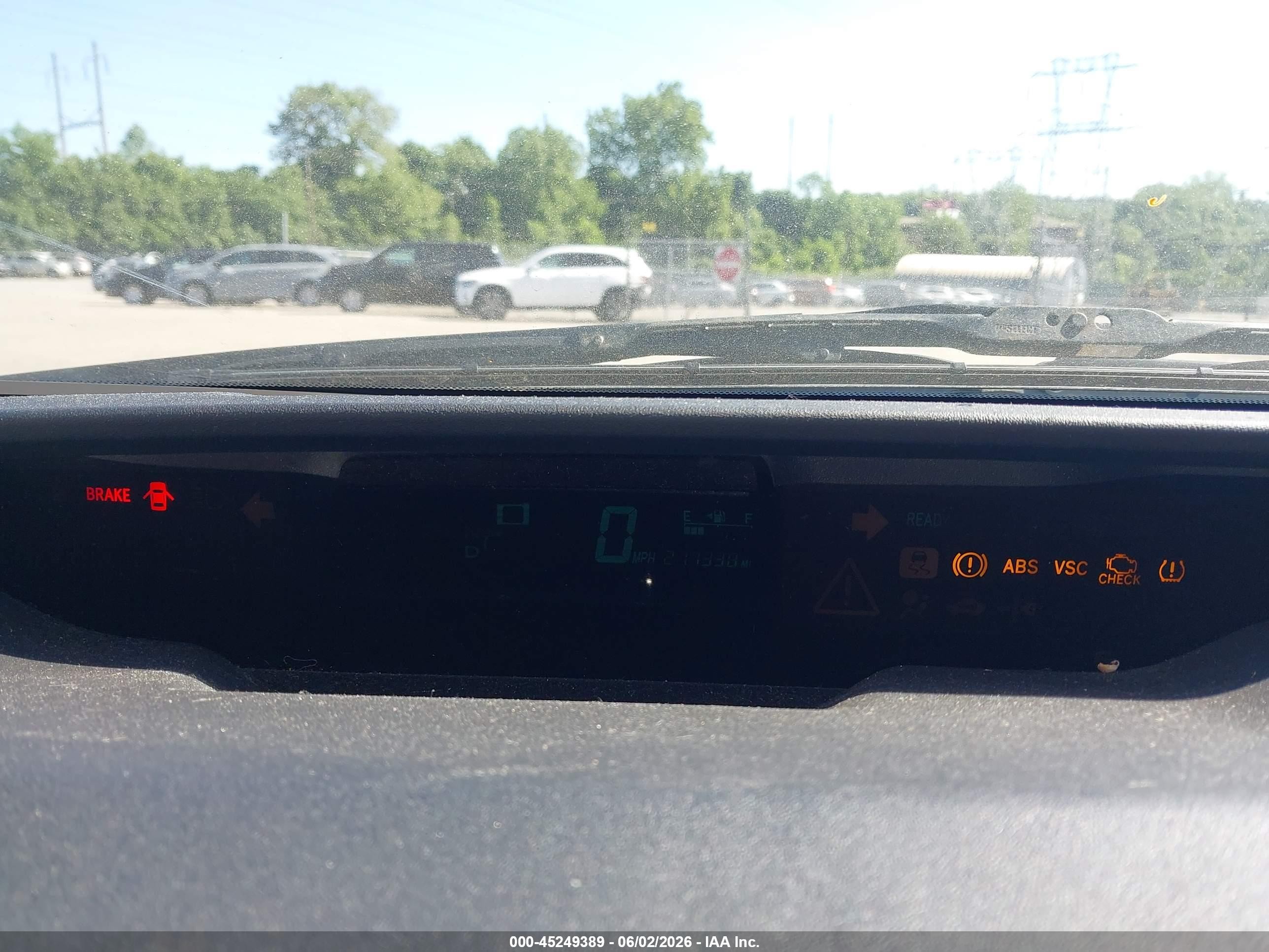 2008 Toyota Prius   Red vin: JTDKB20U983369662