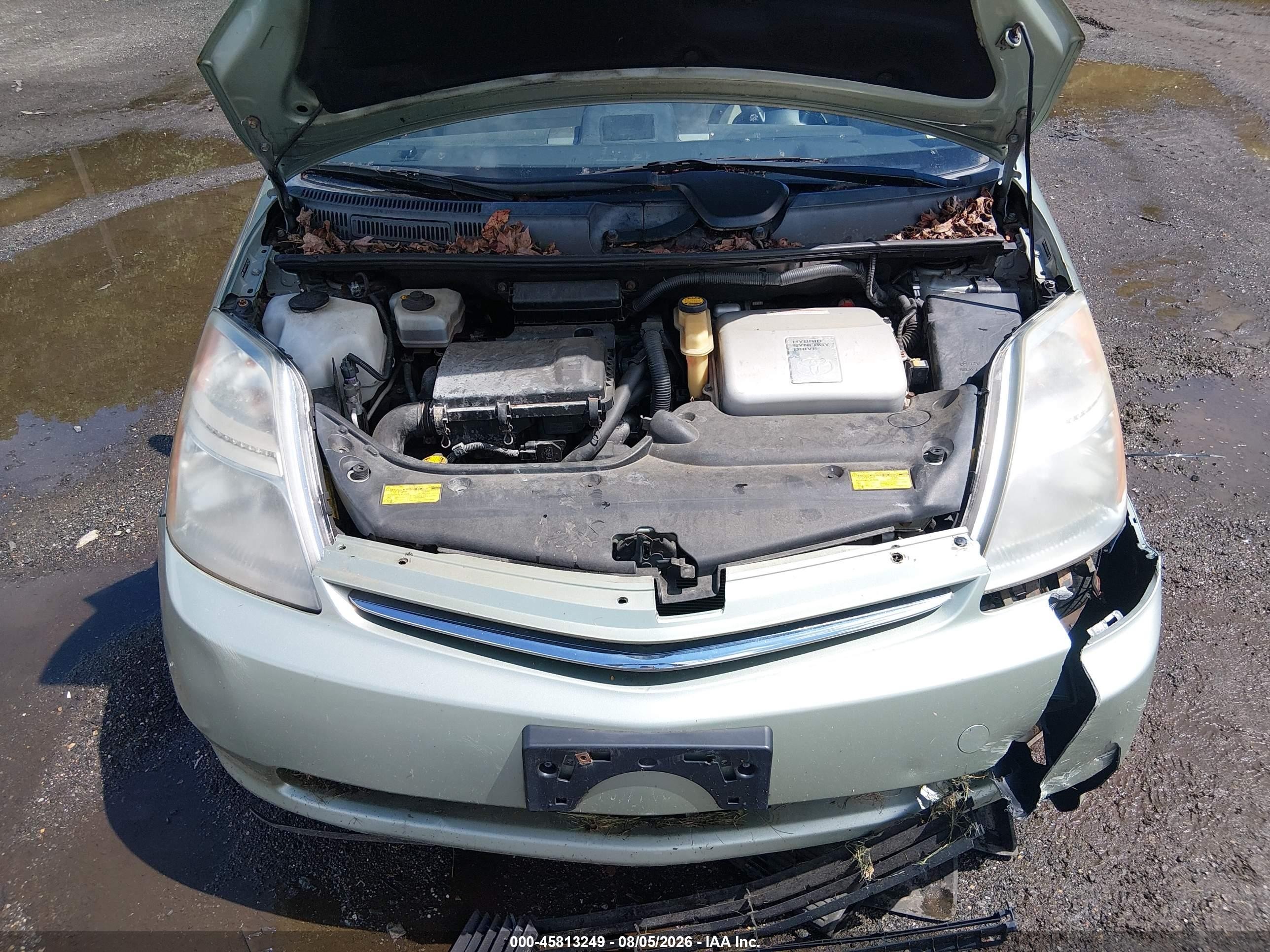 2008 Toyota Prius   Green vin: JTDKB20U983372481