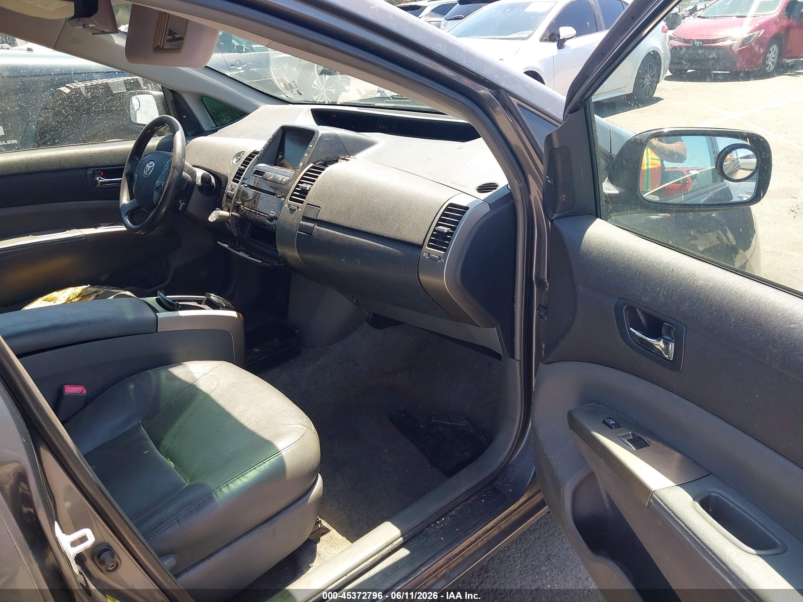 2008 Toyota Prius   Gray vin: JTDKB20U983373503