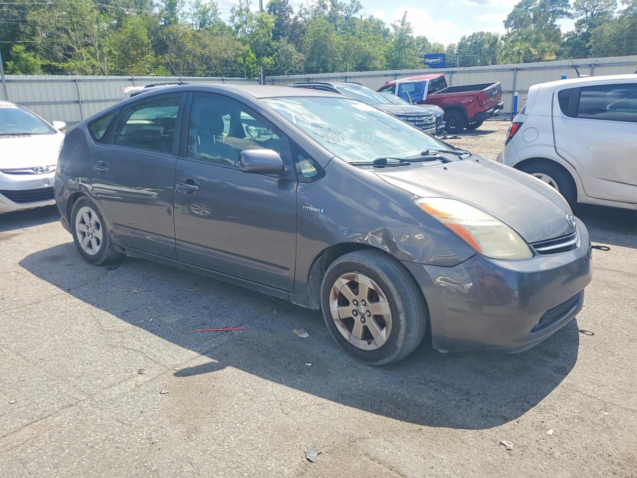 2008 Toyota Prius Base Gray vin: JTDKB20U983382797