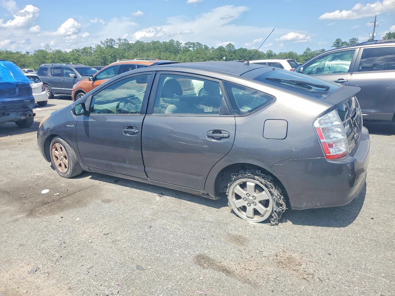 2008 Toyota Prius Base Gray vin: JTDKB20U983382797
