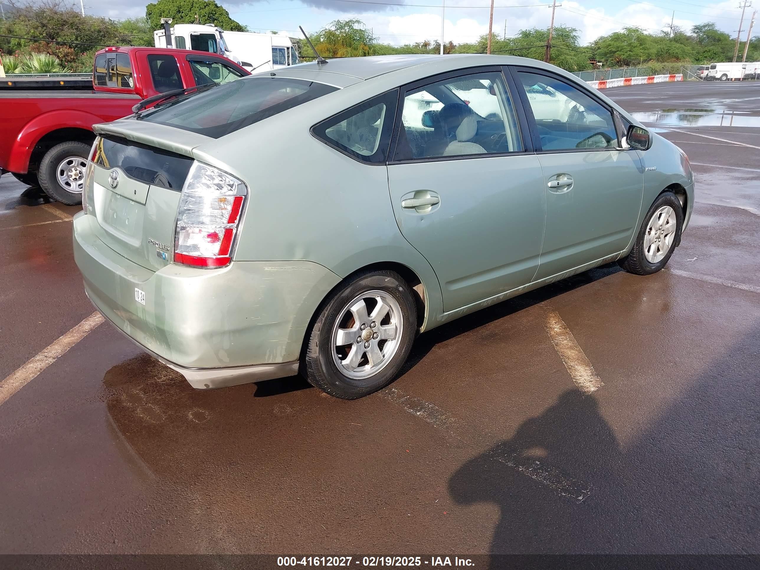 2008 Toyota Prius Standard/touring Green vin: JTDKB20U983383481