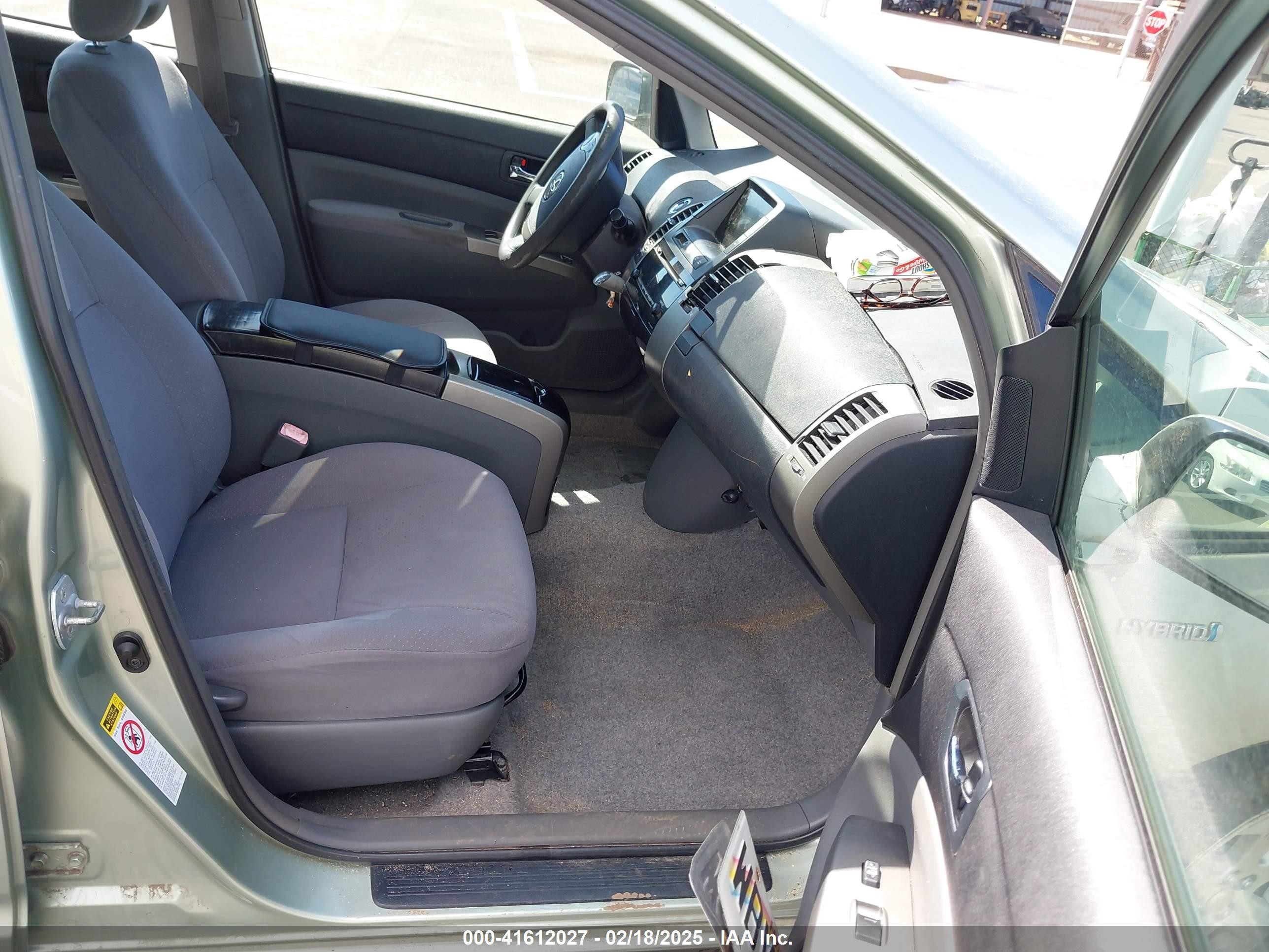 2008 Toyota Prius Standard/touring Green vin: JTDKB20U983383481