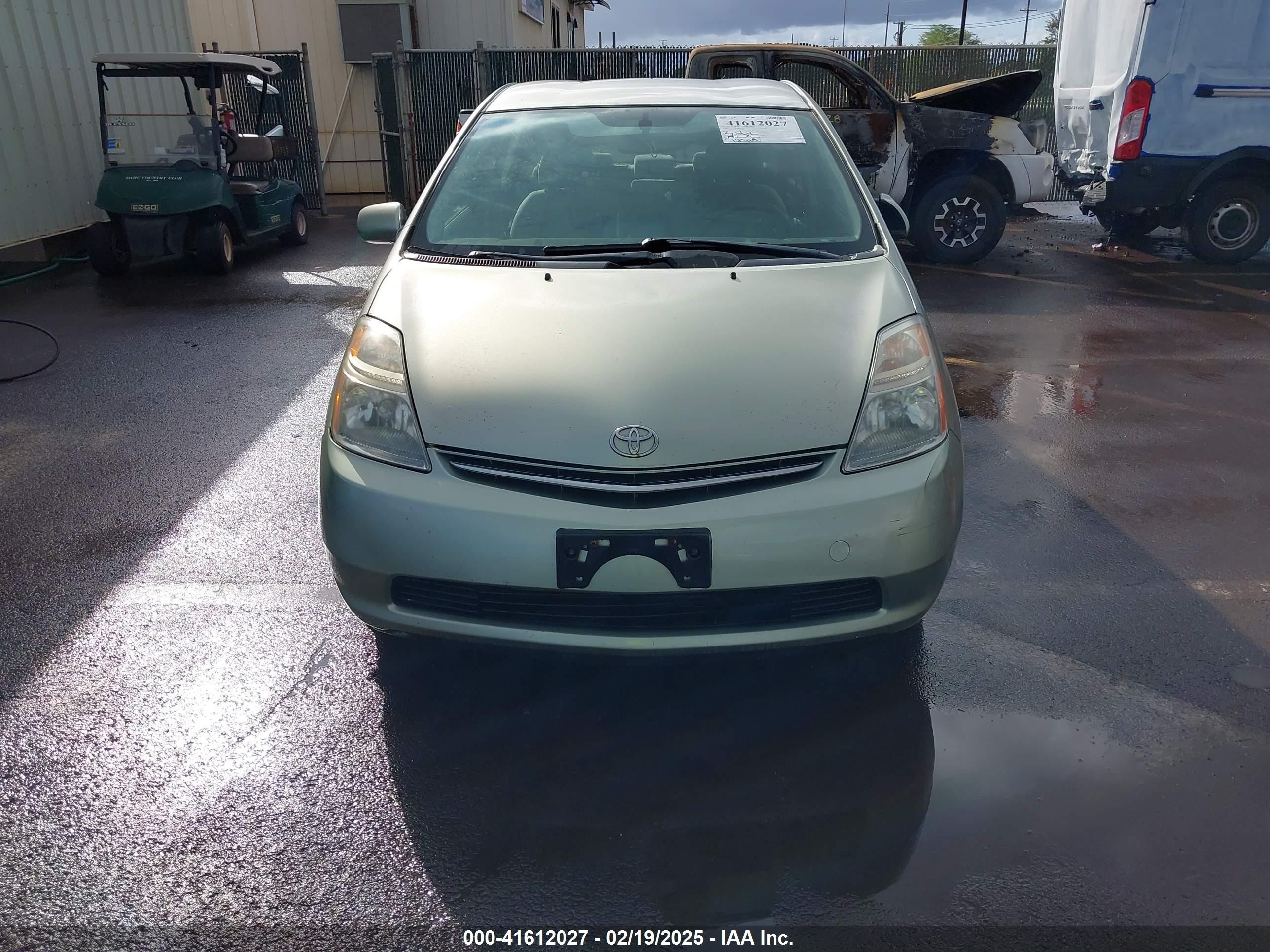 2008 Toyota Prius Standard/touring Green vin: JTDKB20U983383481