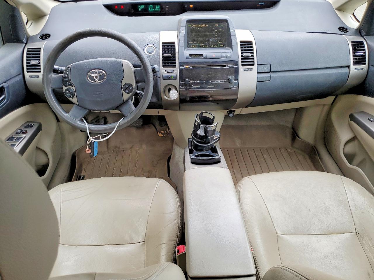 2008 Toyota Prius Touring Gold vin: JTDKB20U983385196