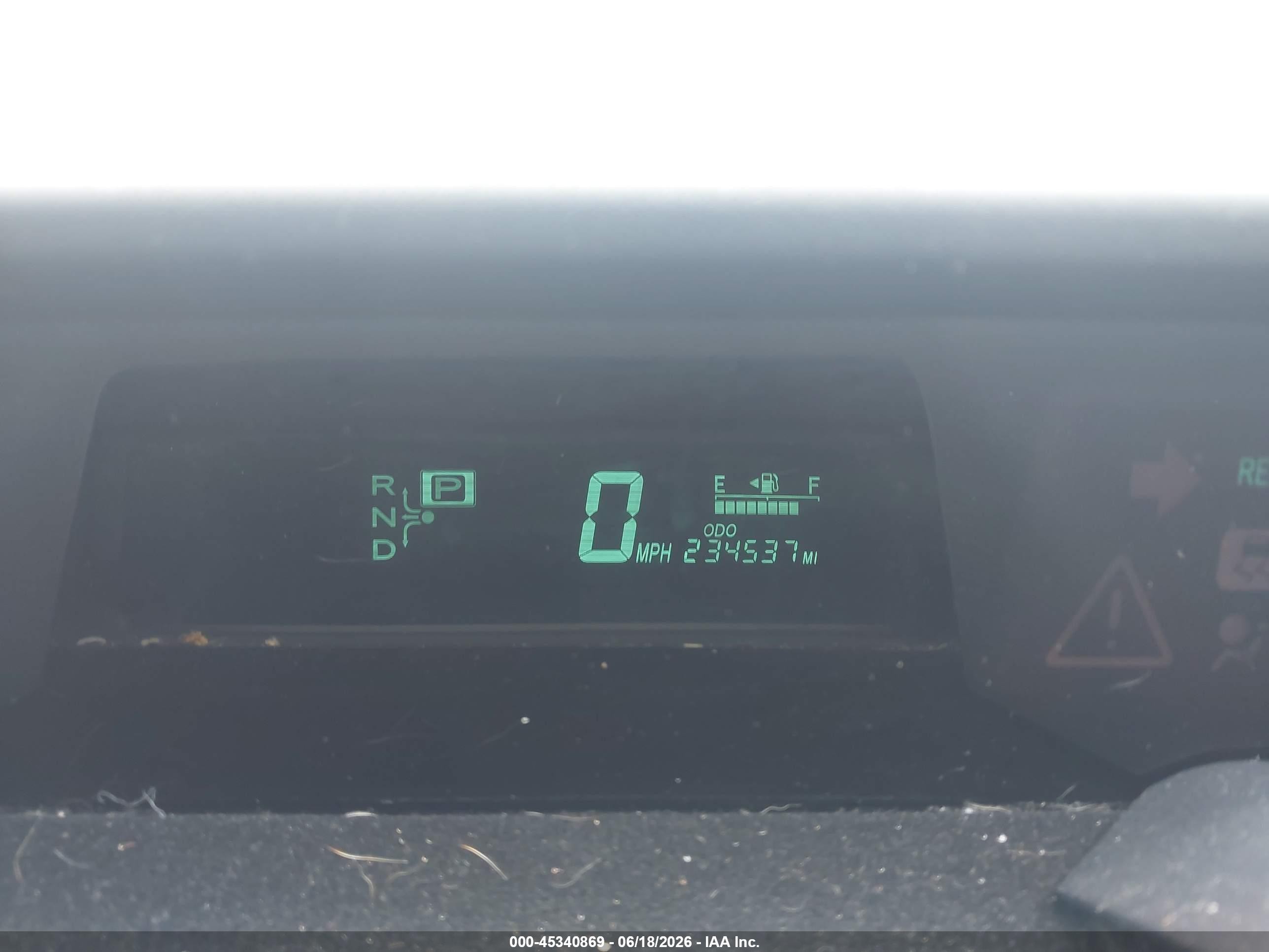 2008 Toyota Prius   Black vin: JTDKB20U983412638