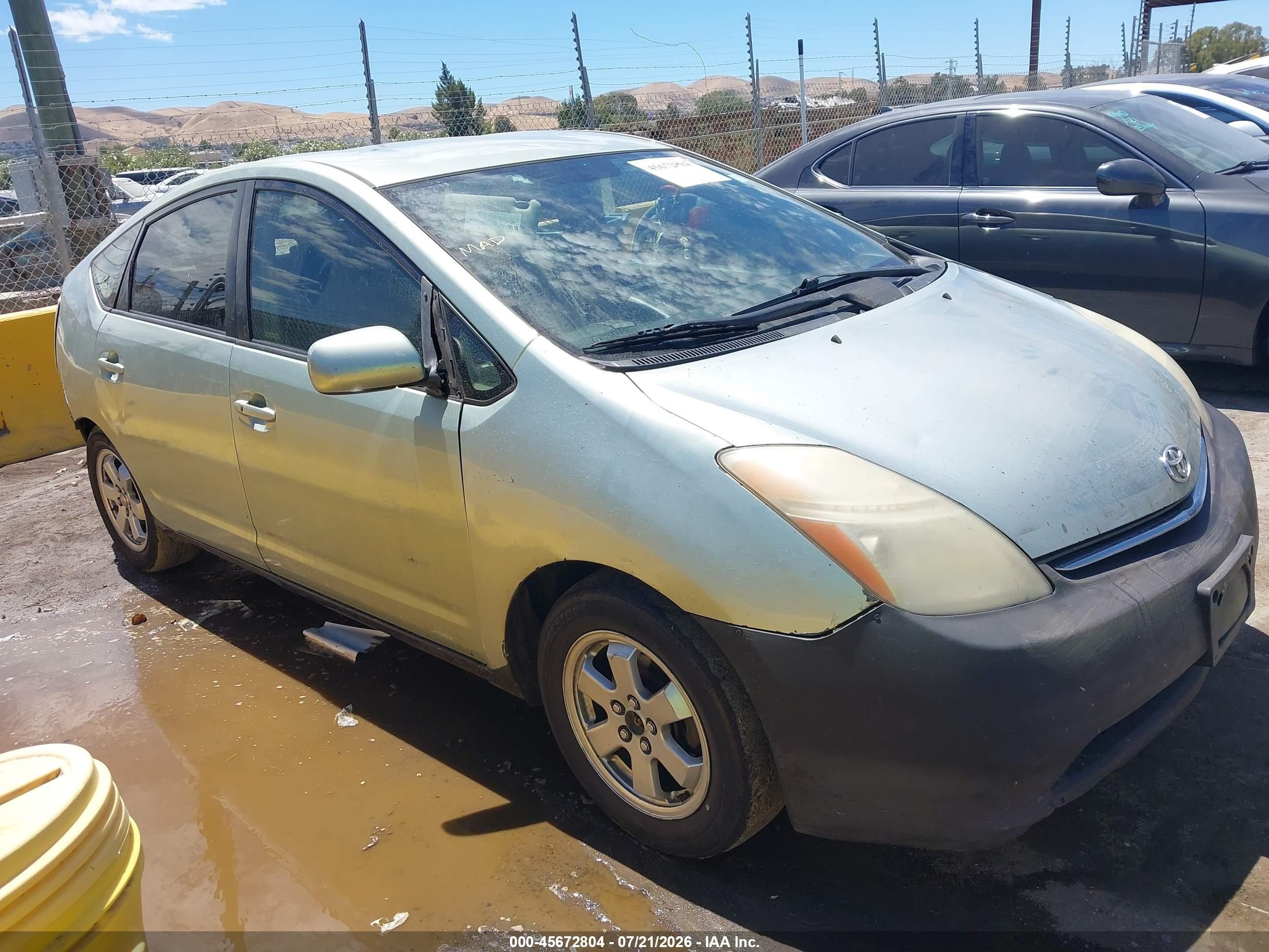 2008 Toyota Prius   Green vin: JTDKB20U983413398
