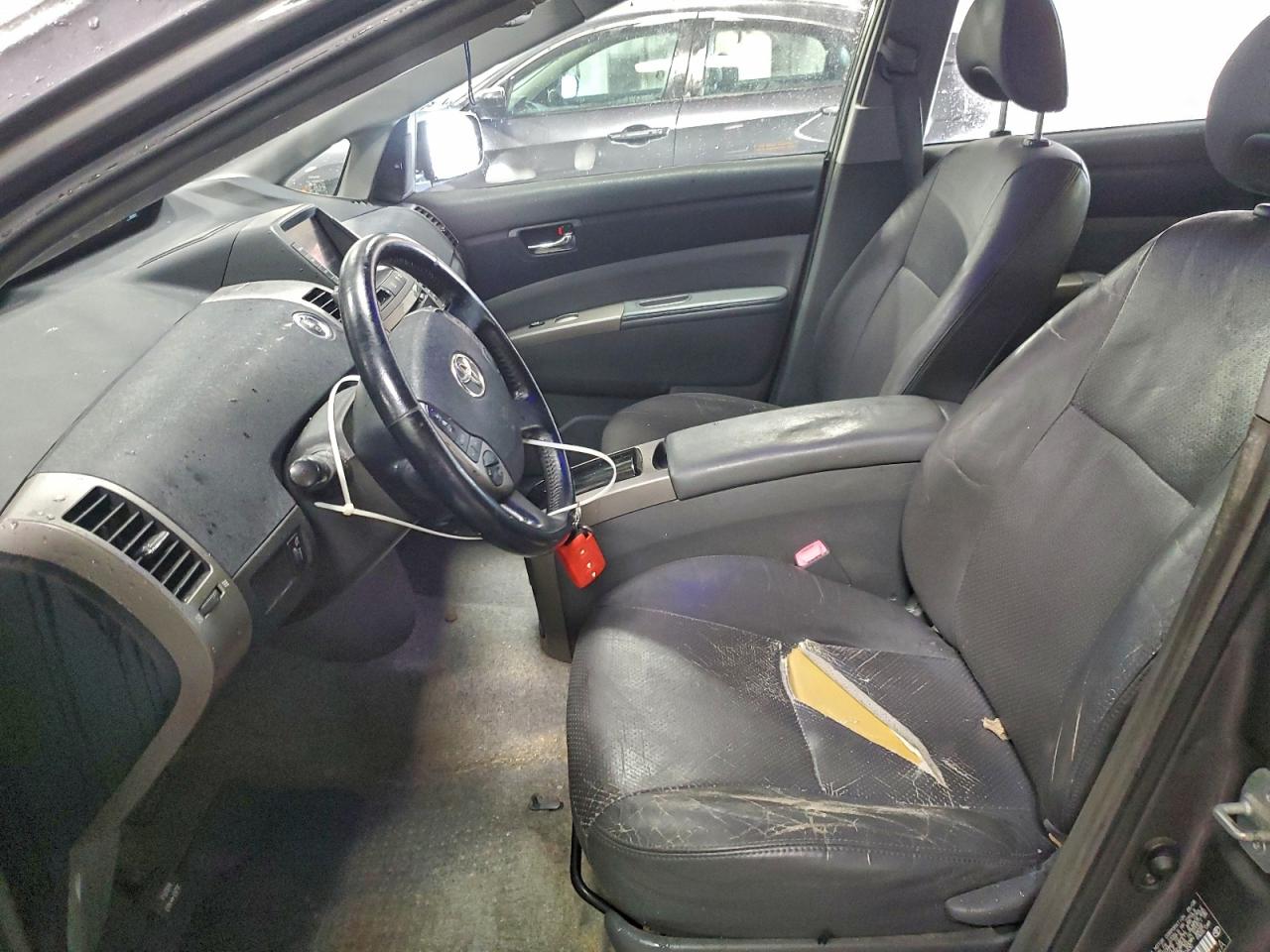 2008 Toyota Prius Base Gray vin: JTDKB20U983430430