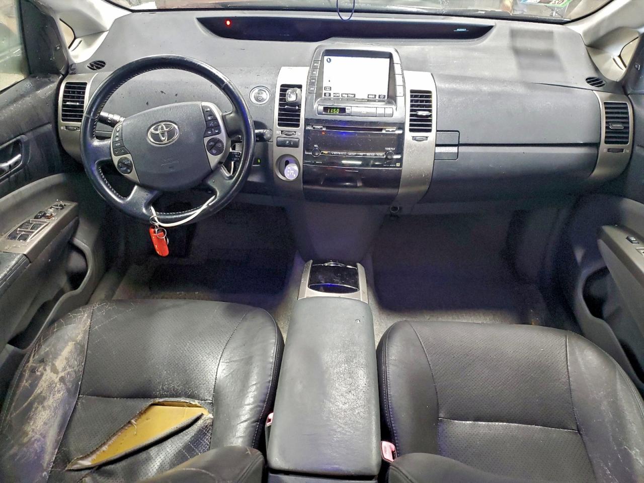 2008 Toyota Prius Base Gray vin: JTDKB20U983430430