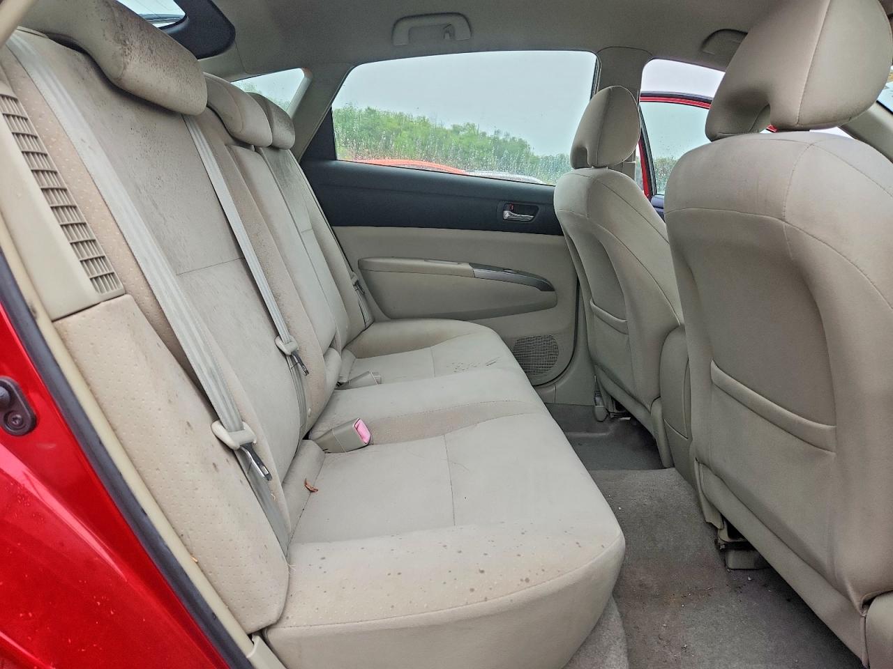 2008 Toyota Prius Base Красный vin: JTDKB20U983430668