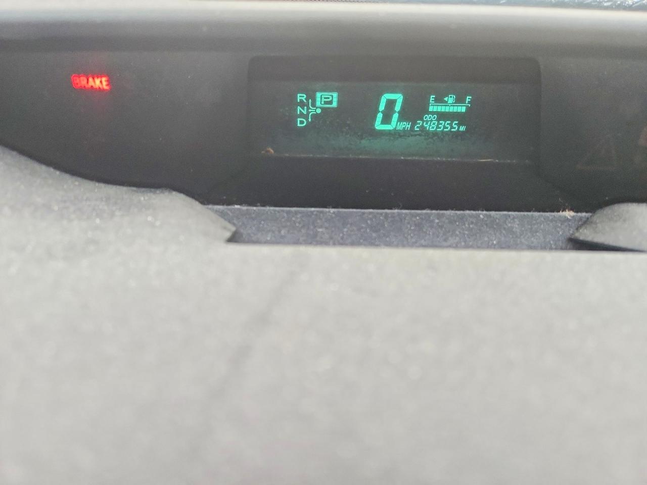 2008 Toyota Prius Base Красный vin: JTDKB20U983430668