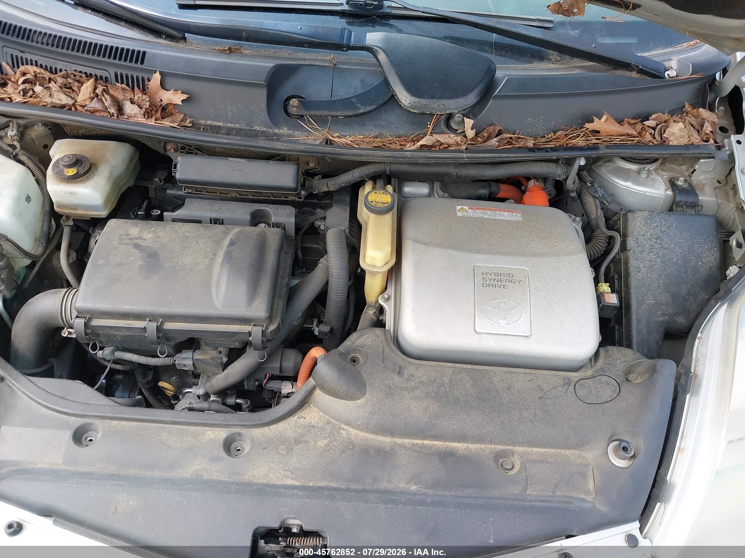 2008 Toyota Prius   Silver vin: JTDKB20U983443016