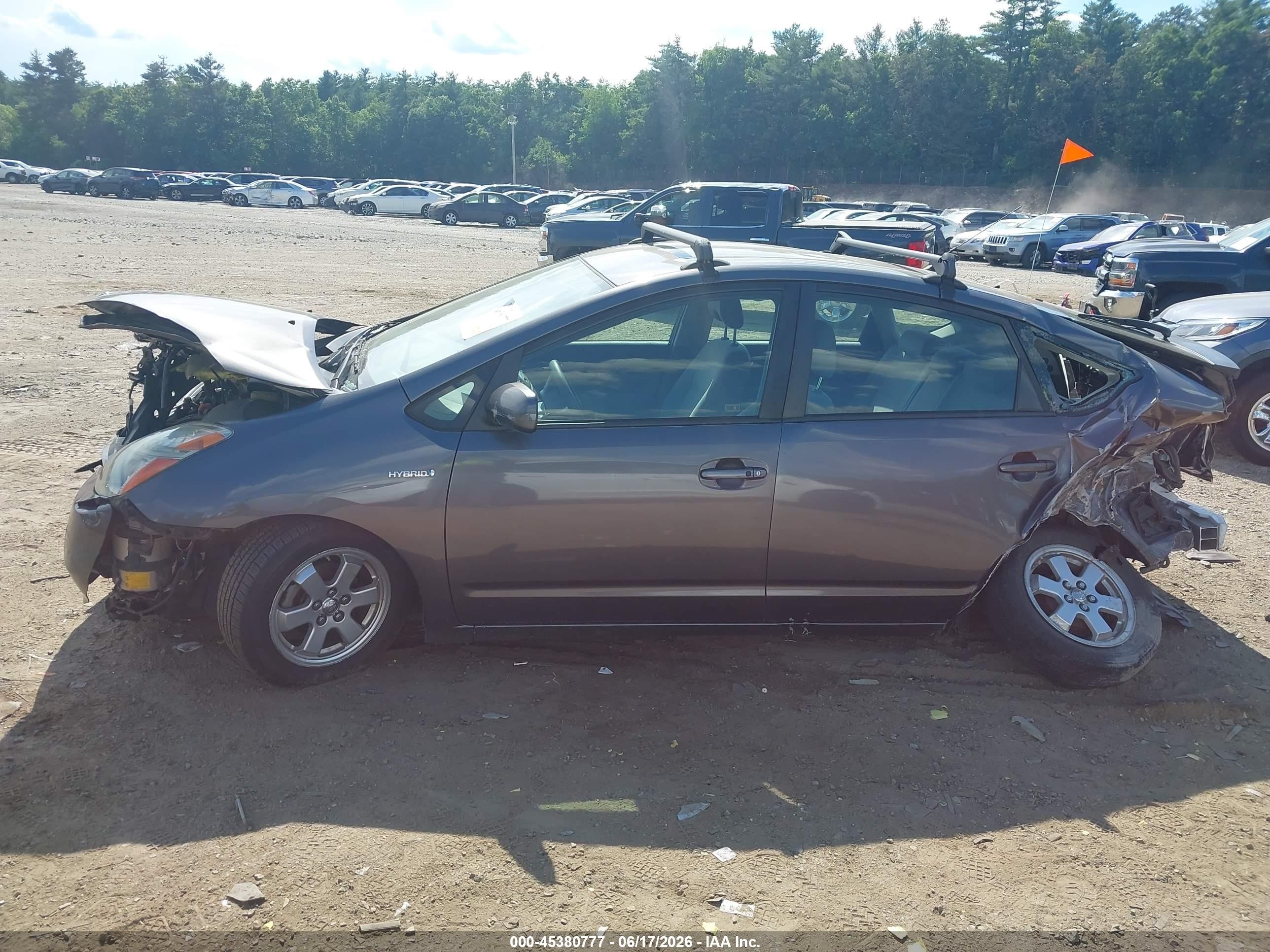 2008 Toyota Prius   Gray vin: JTDKB20U983444327