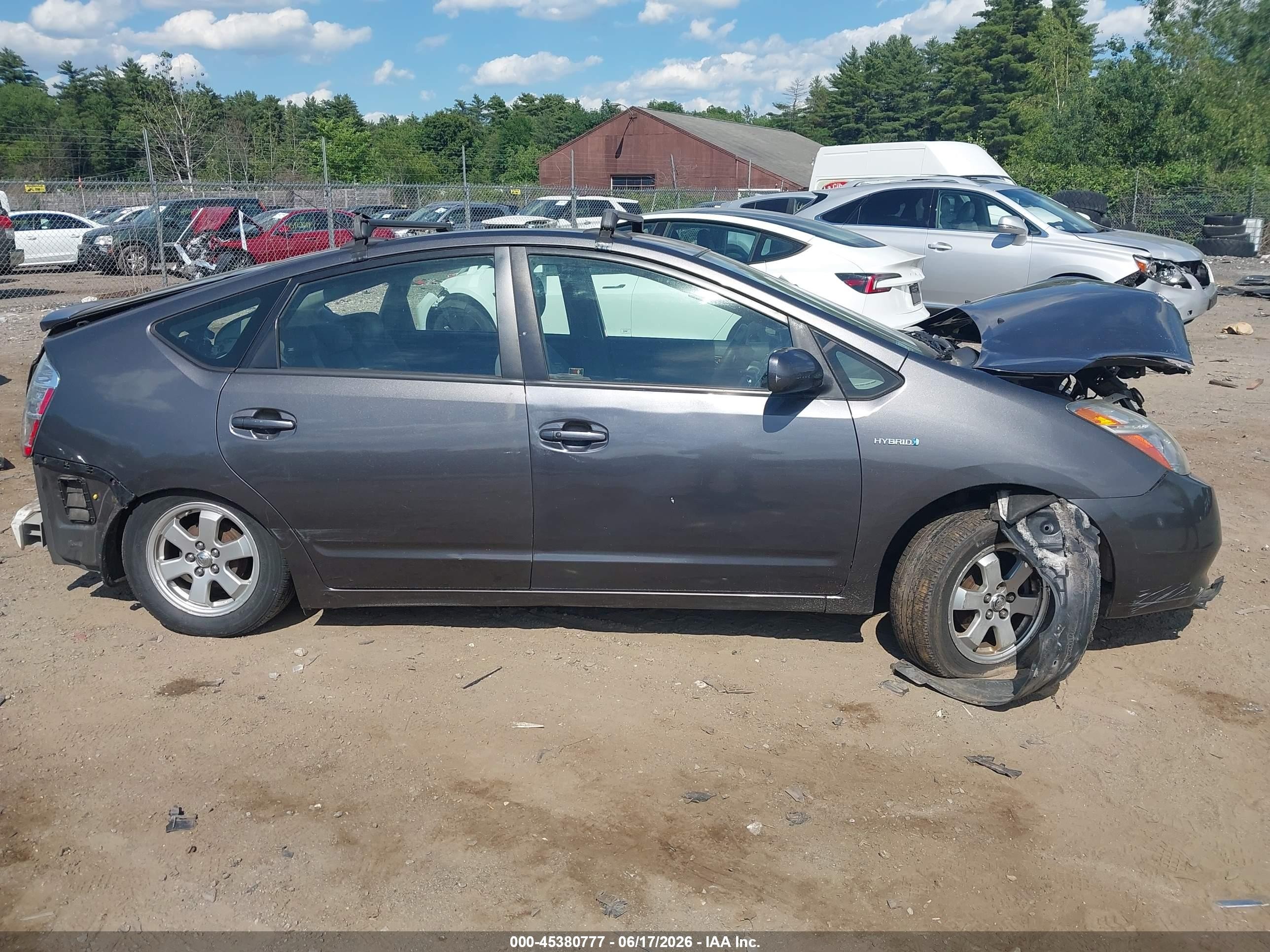 2008 Toyota Prius   Gray vin: JTDKB20U983444327