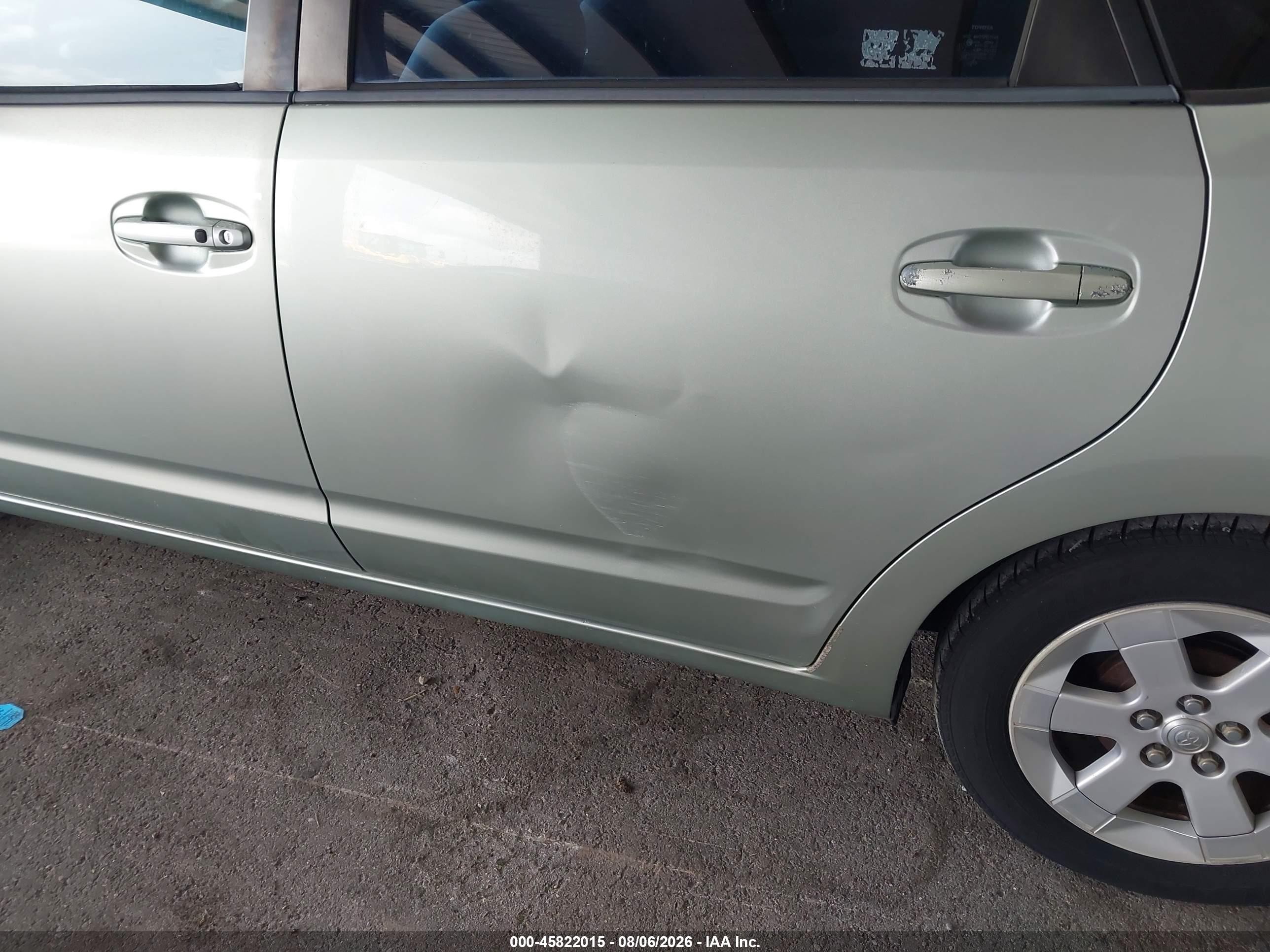 2008 Toyota Prius   Green vin: JTDKB20U983461497