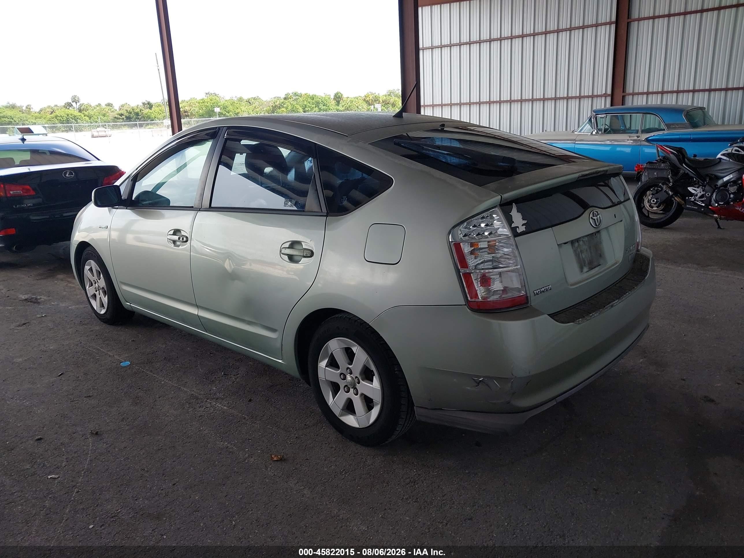 2008 Toyota Prius   Green vin: JTDKB20U983461497