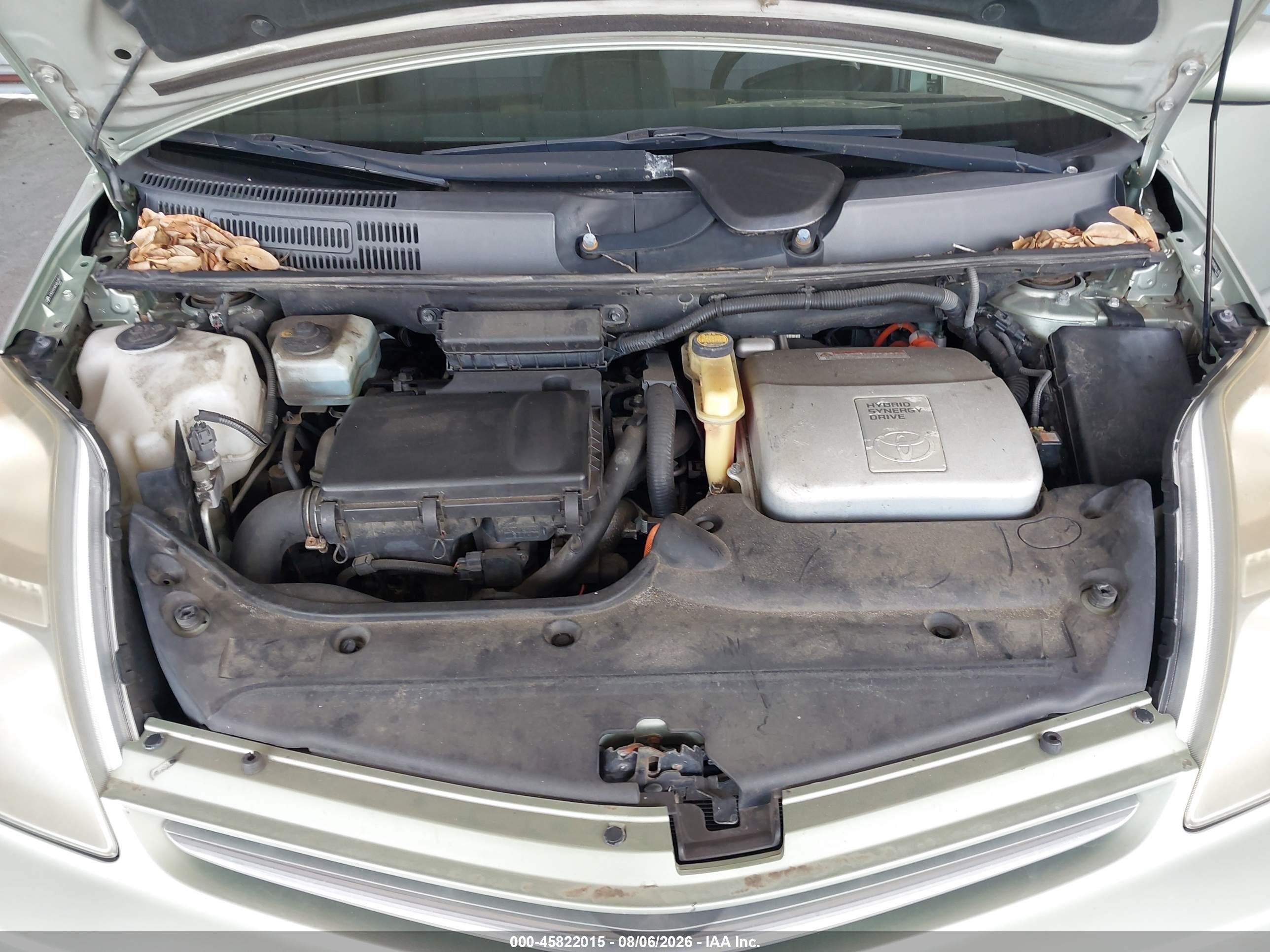 2008 Toyota Prius   Green vin: JTDKB20U983461497