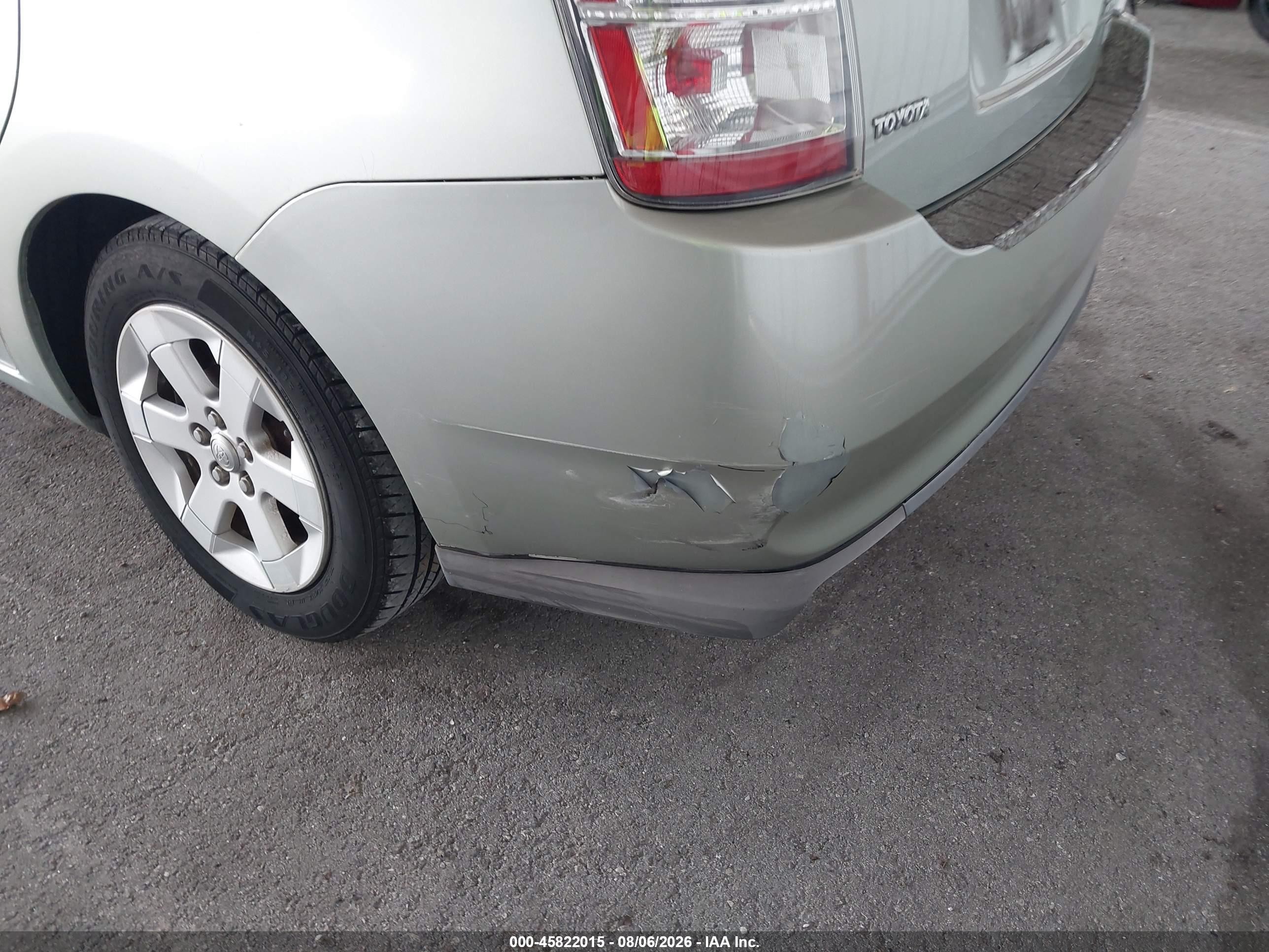 2008 Toyota Prius   Green vin: JTDKB20U983461497