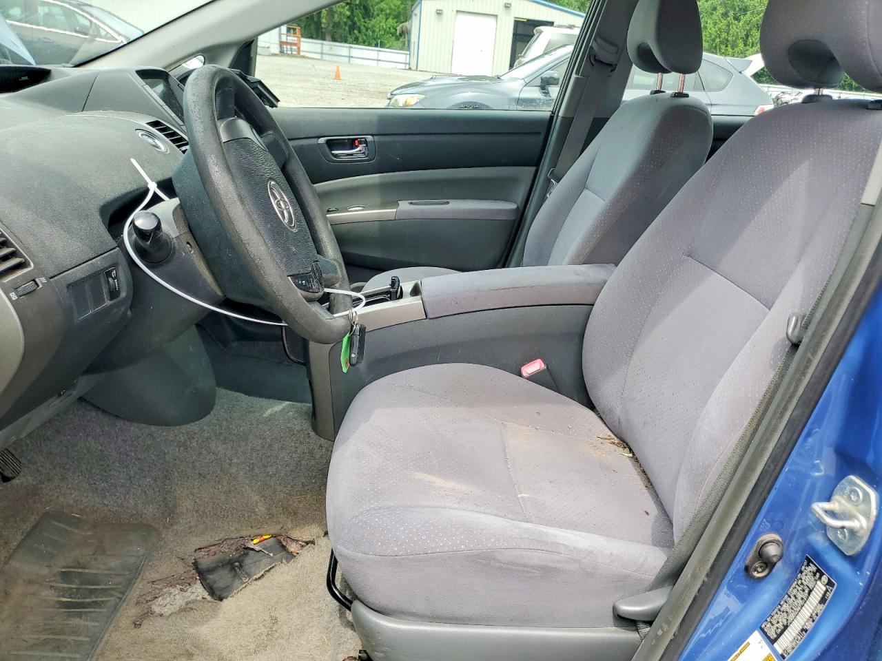 2008 Toyota Prius Base Blue vin: JTDKB20U987701477