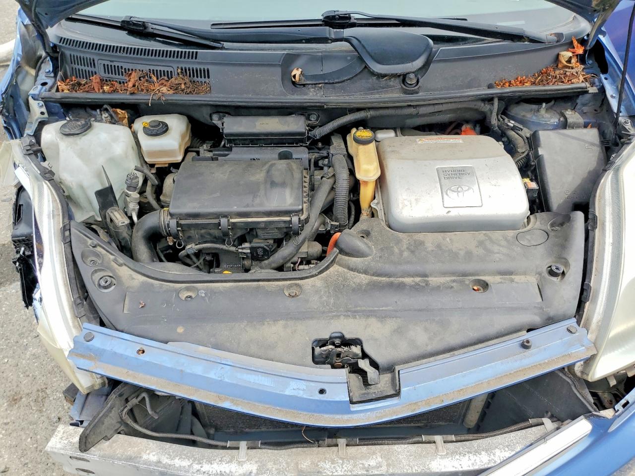2008 Toyota Prius Base Blue vin: JTDKB20U987701477