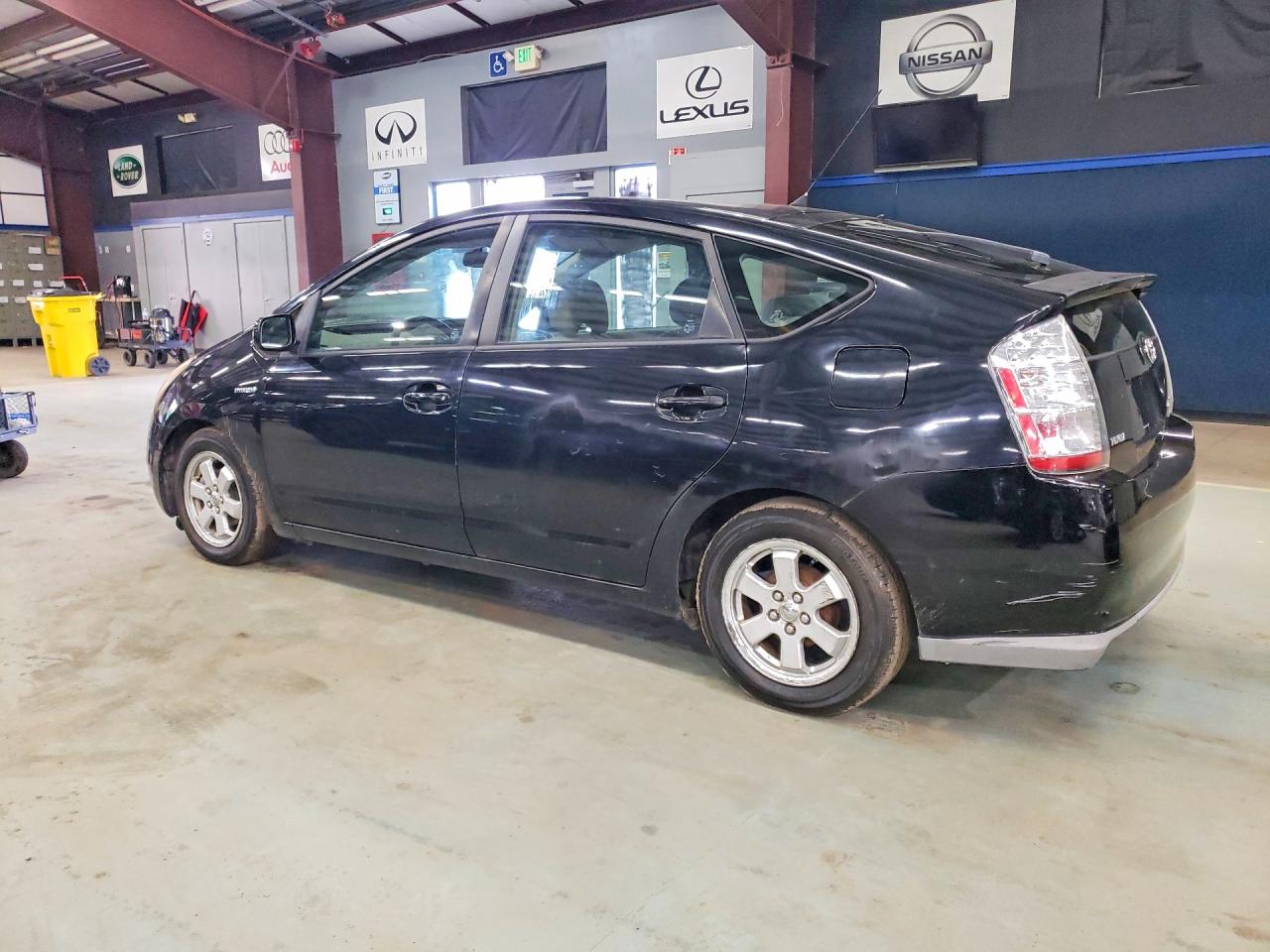 2008 Toyota Prius Black vin: JTDKB20U987706789