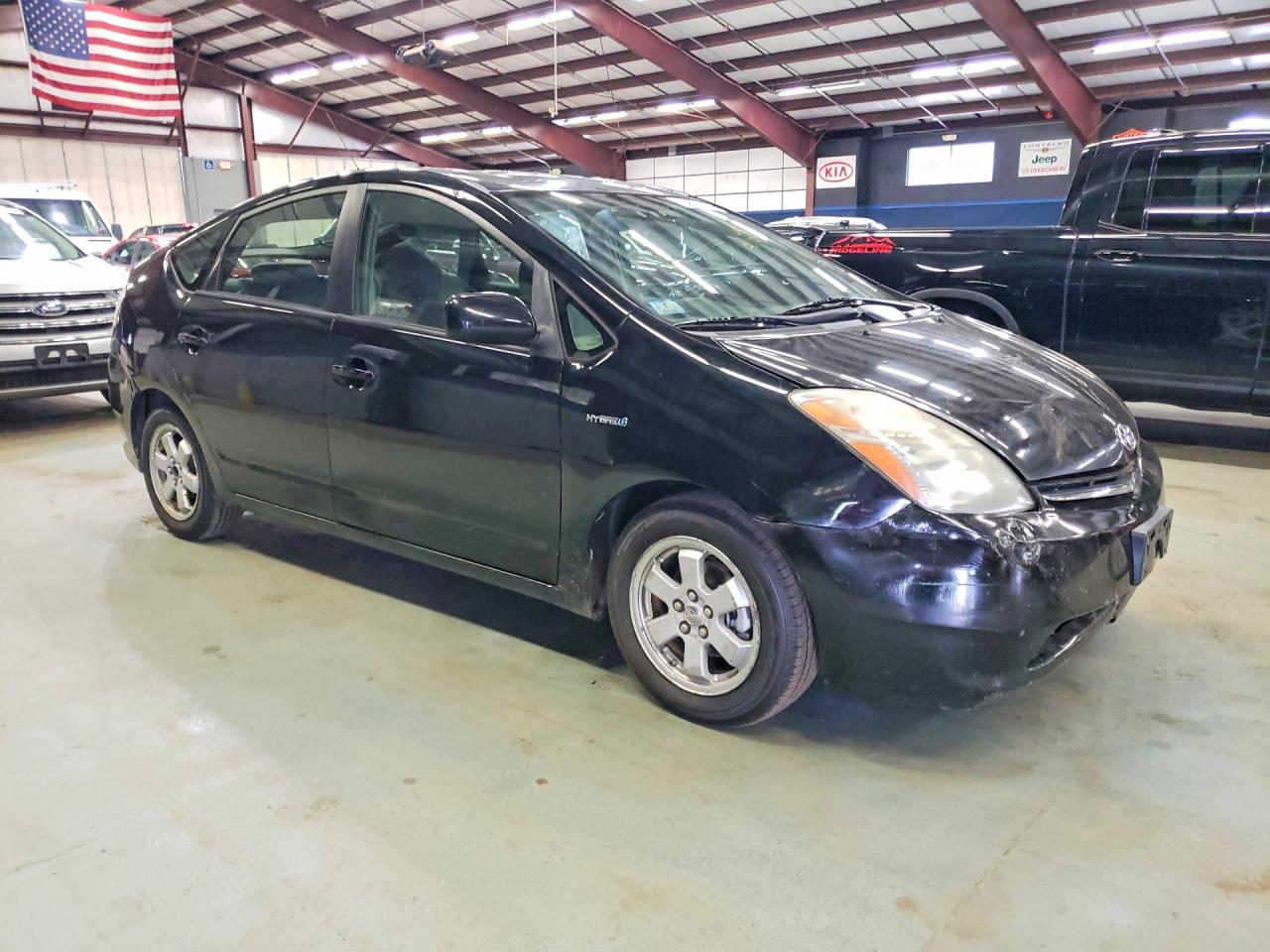 2008 Toyota Prius Black vin: JTDKB20U987706789
